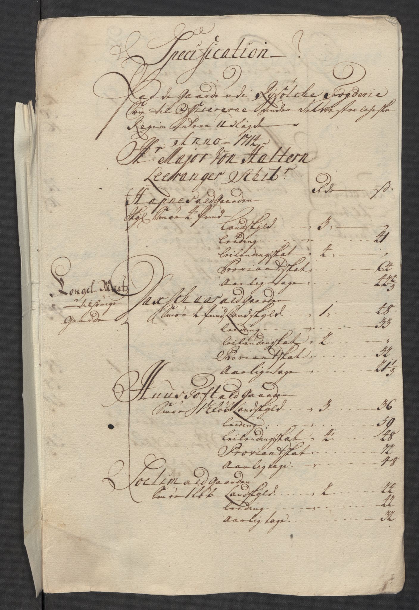 Rentekammeret inntil 1814, Reviderte regnskaper, Fogderegnskap, AV/RA-EA-4092/R47/L2867: Fogderegnskap Ryfylke, 1714, s. 211