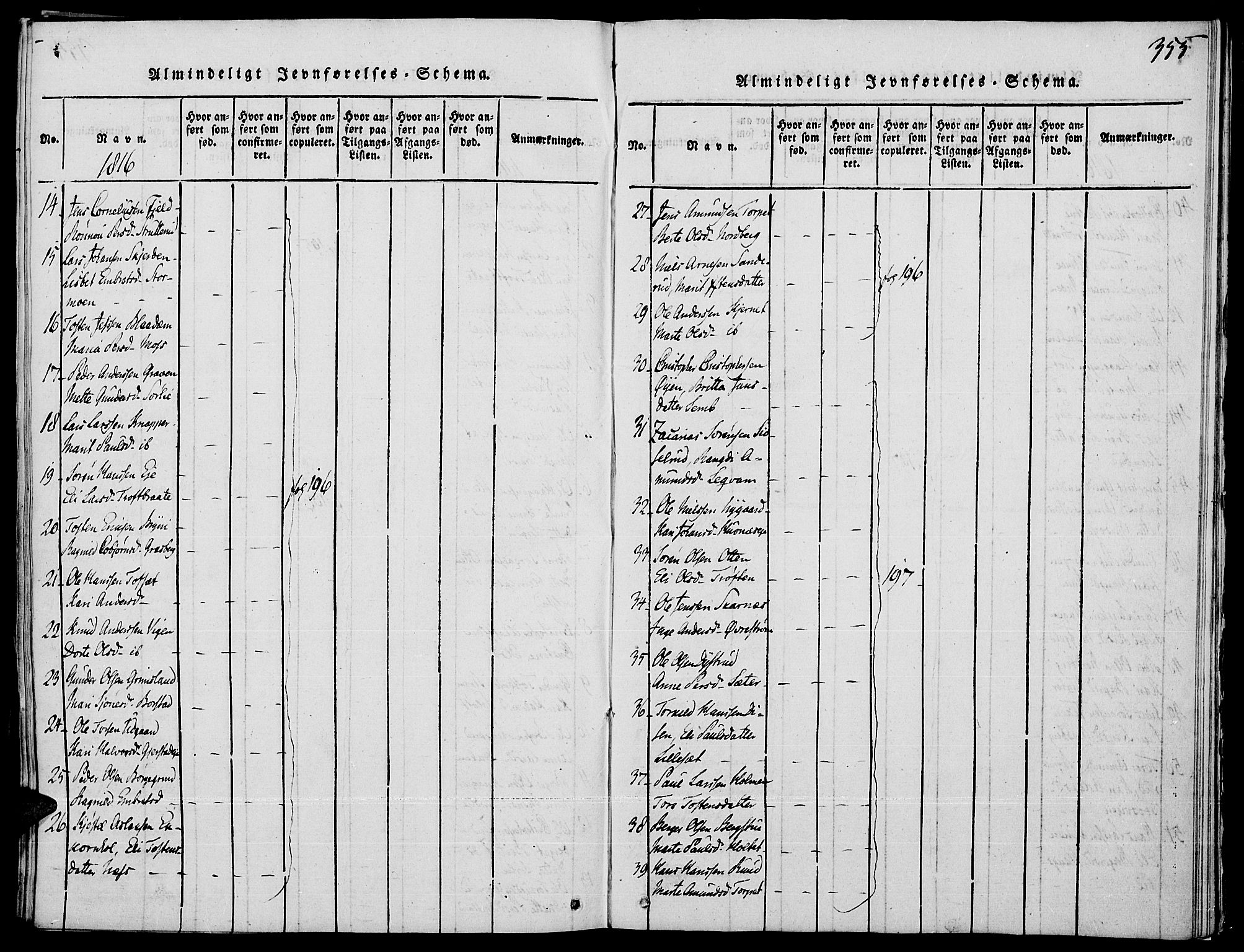 Strøm-Odalen prestekontor, AV/SAH-PREST-028/H/Ha/Haa/L0006: Ministerialbok nr. 6, 1814-1850, s. 355