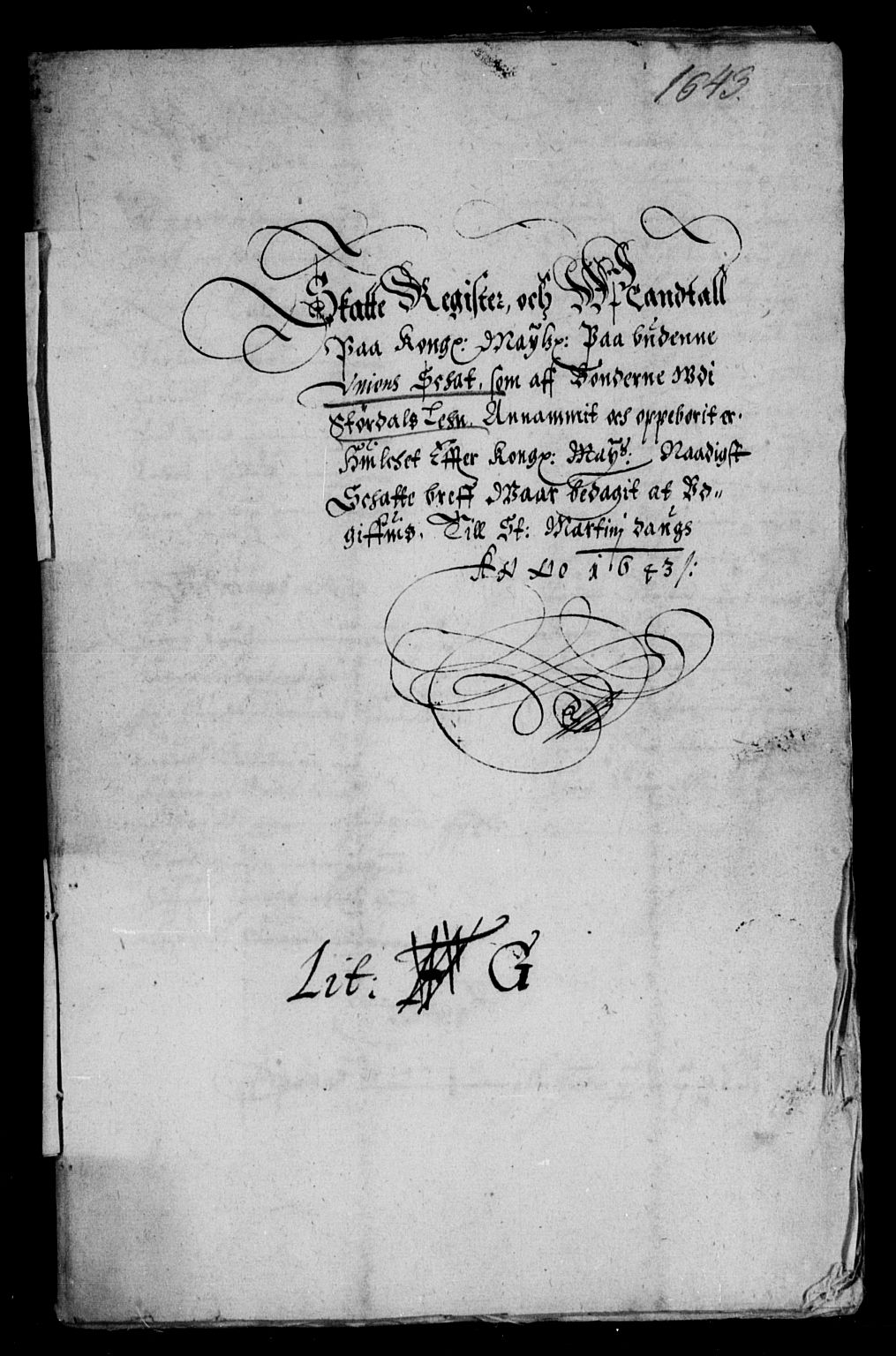 Rentekammeret inntil 1814, Reviderte regnskaper, Lensregnskaper, AV/RA-EA-5023/R/Rb/Rbw/L0078: Trondheim len, 1643-1644