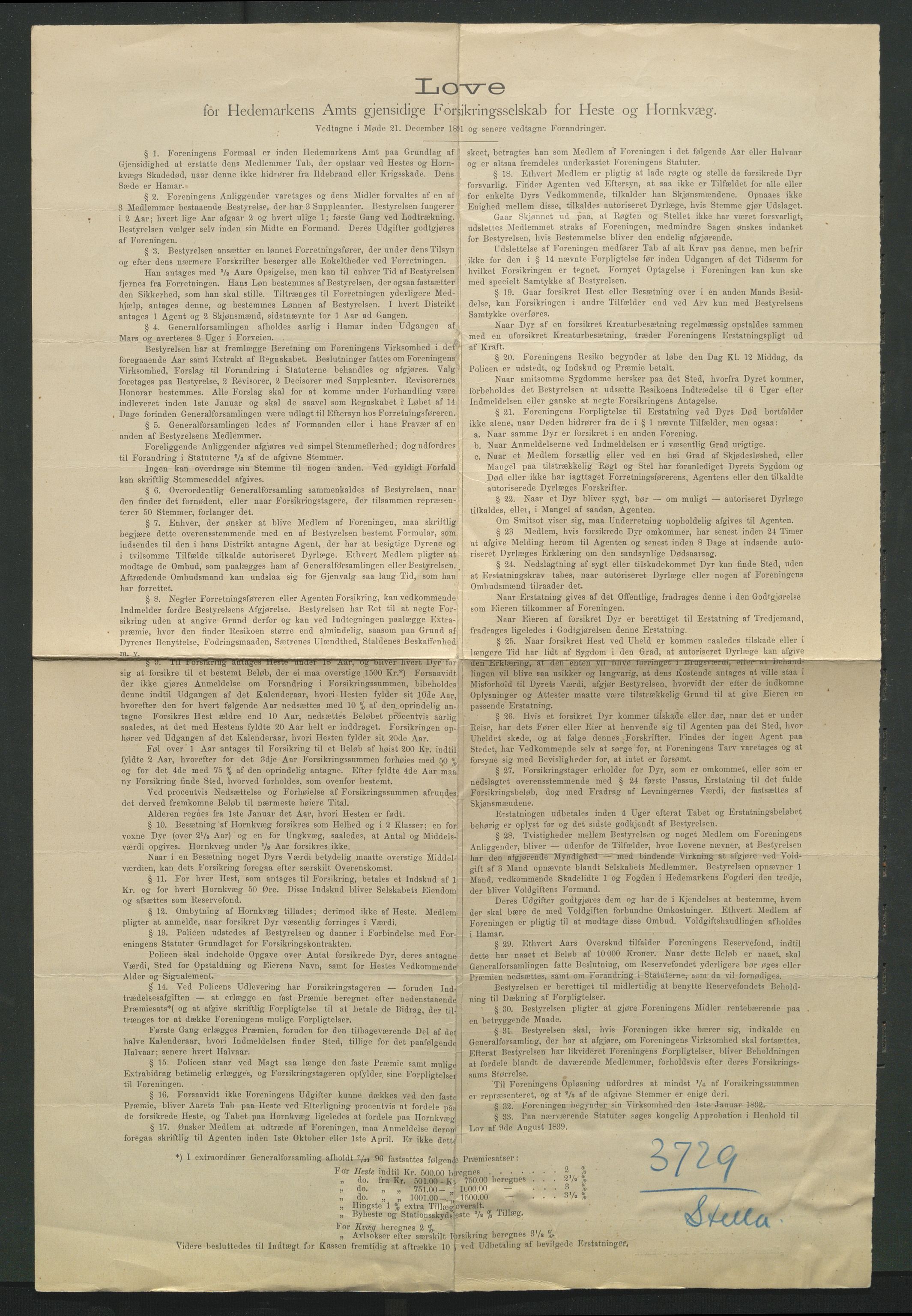 Åker i Vang, Hedmark, og familien Todderud, AV/SAH-ARK-010/E/Ec/L0001: Korrespondanse ordnet etter emne, 1772-1907, s. 254