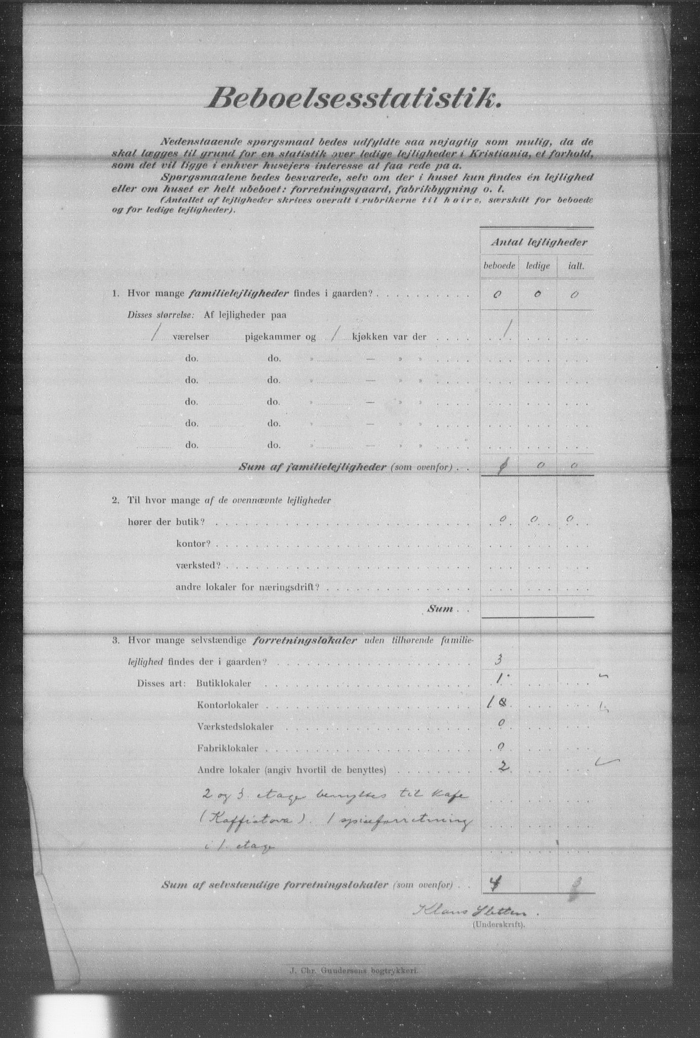 OBA, Kommunal folketelling 31.12.1903 for Kristiania kjøpstad, 1903, s. 24910