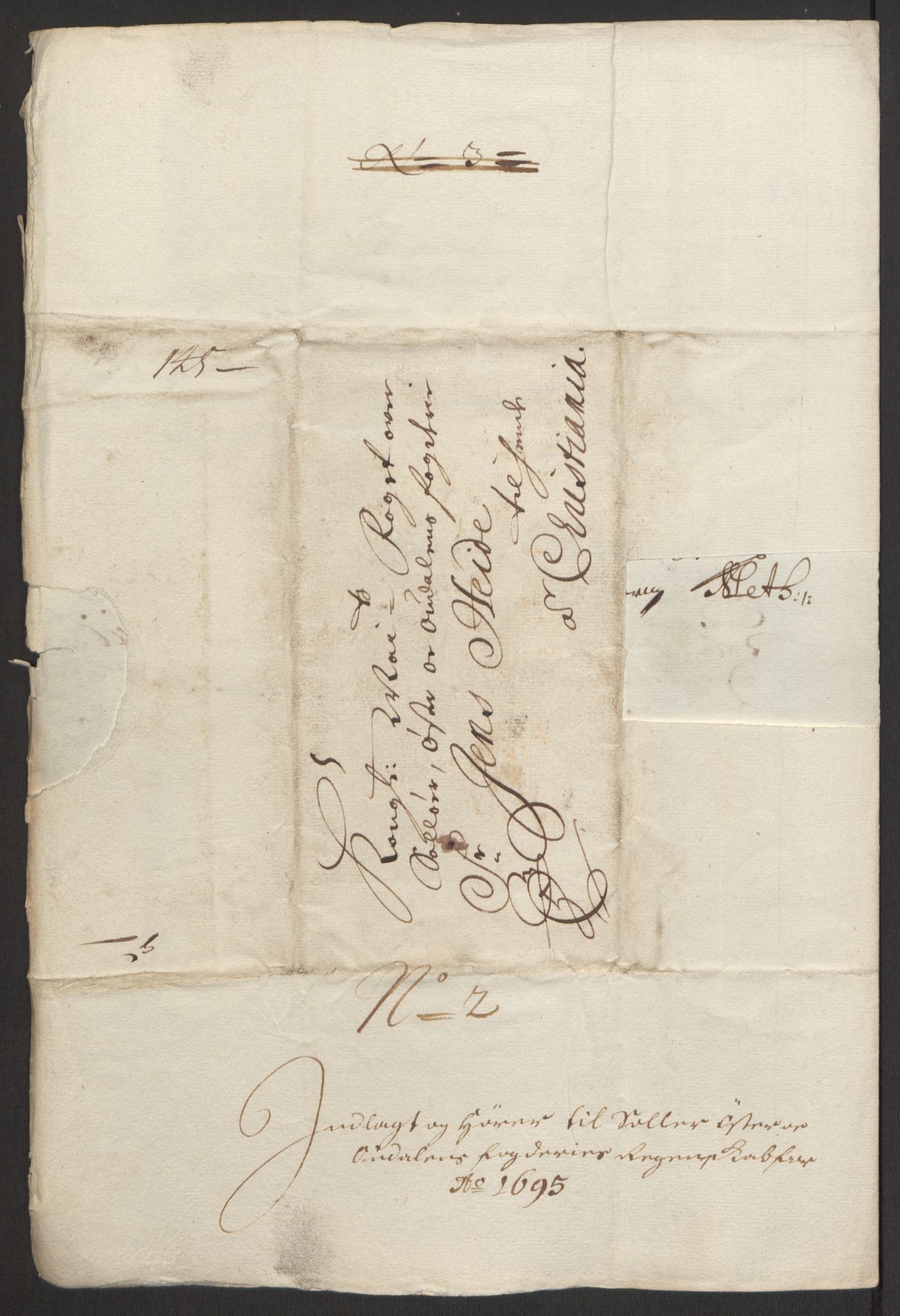 Rentekammeret inntil 1814, Reviderte regnskaper, Fogderegnskap, RA/EA-4092/R13/L0833: Fogderegnskap Solør, Odal og Østerdal, 1695, s. 31