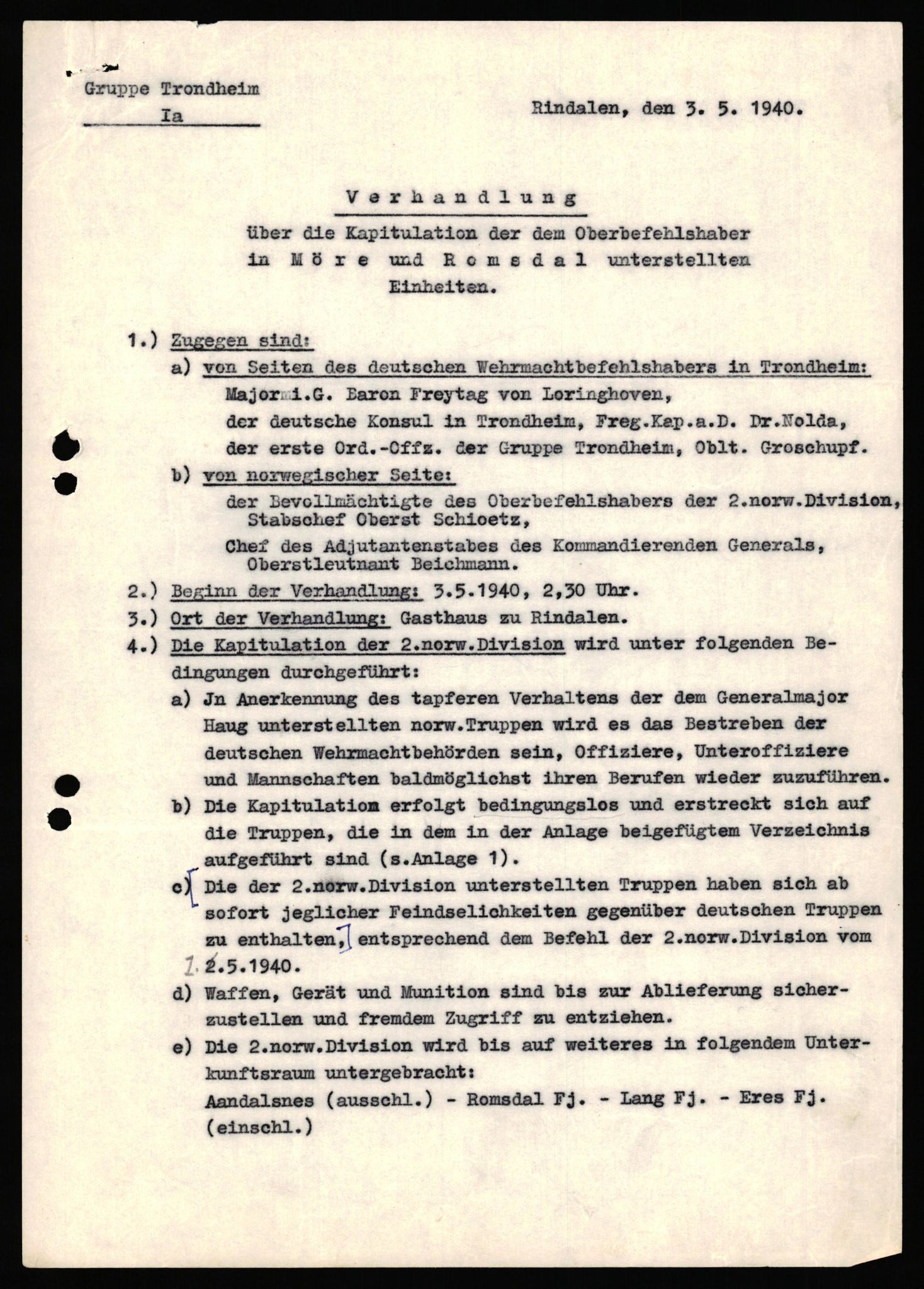 Forsvaret, Forsvarets krigshistoriske avdeling, AV/RA-RAFA-2017/Y/Yf/L0198: II-C-11-2100  -  Kapitulasjonen i 1940, 1940, s. 337