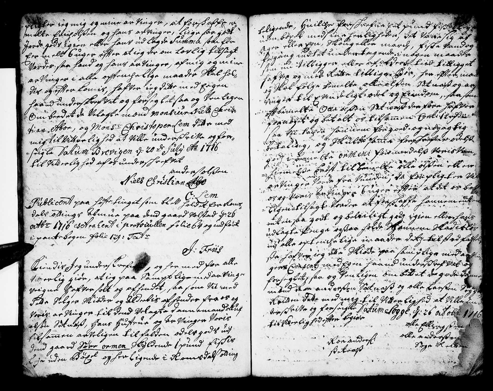 Romsdal sorenskriveri, SAT/A-4149/1/2/2C/L0001: Pantebok nr. 1, 1706-1724, s. 130