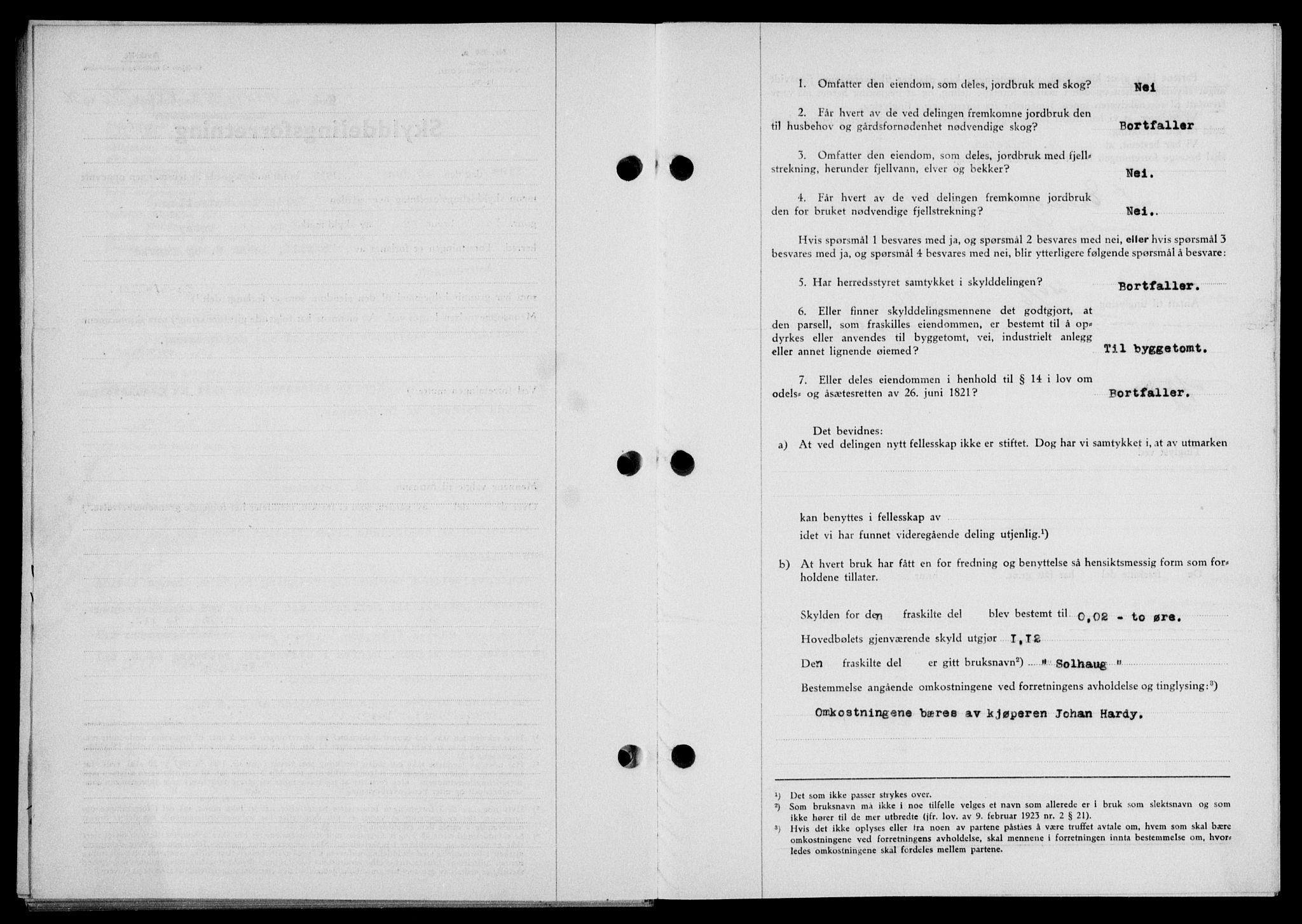 Lofoten sorenskriveri, SAT/A-0017/1/2/2C/L0033b: Pantebok nr. 33b, 1936-1936, Dagboknr: 1062/1936