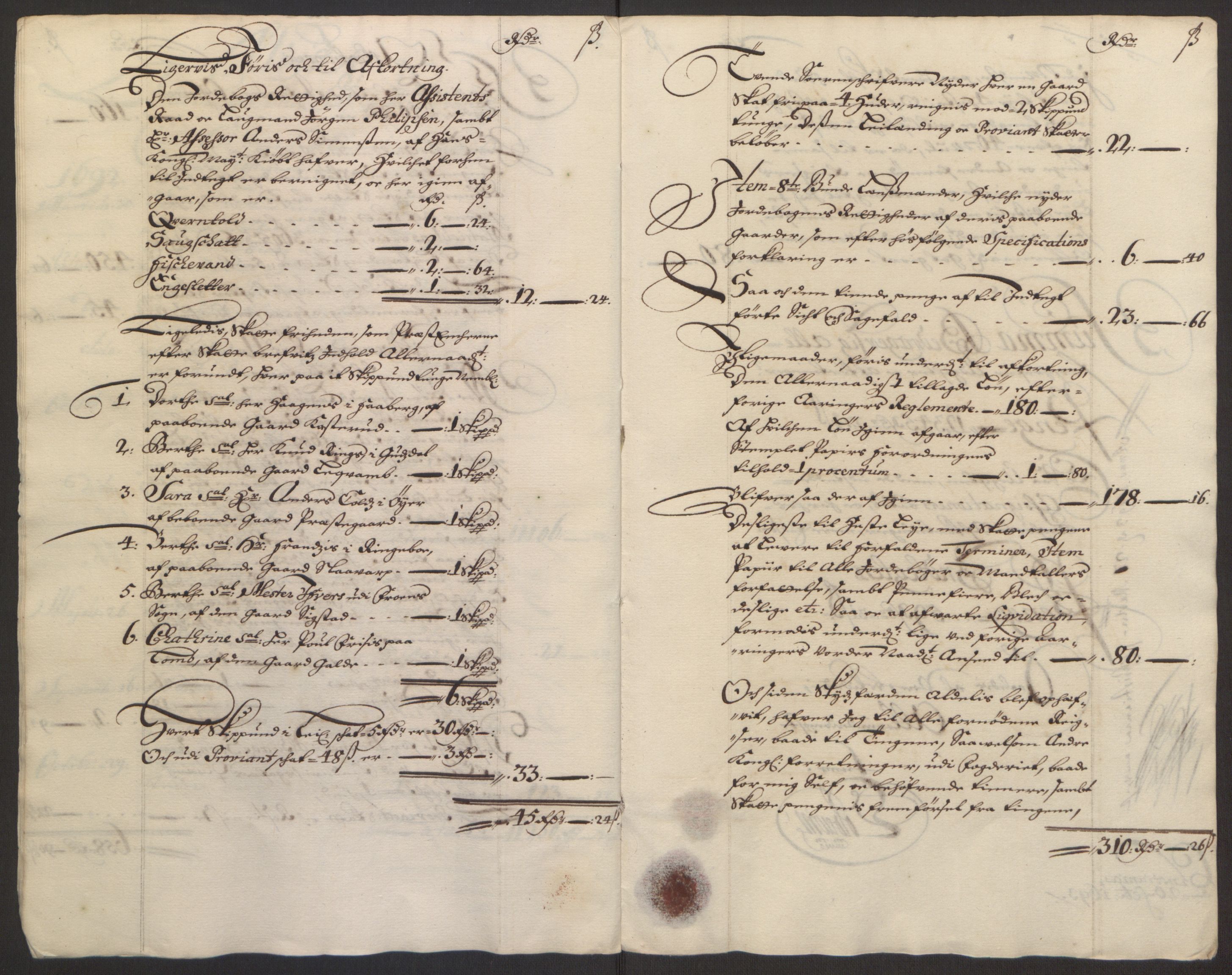 Rentekammeret inntil 1814, Reviderte regnskaper, Fogderegnskap, RA/EA-4092/R17/L1166: Fogderegnskap Gudbrandsdal, 1690-1692, s. 9