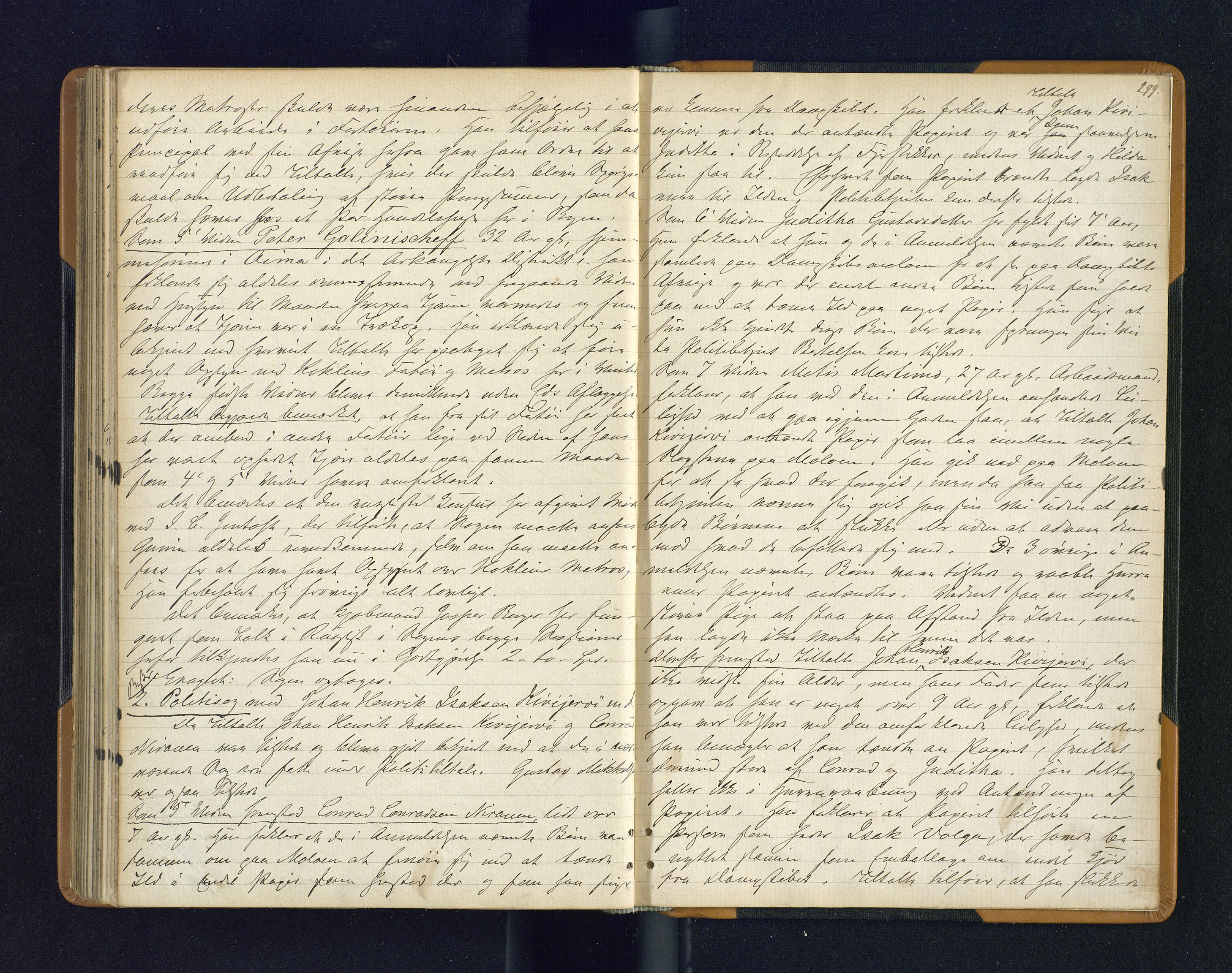 Byfogden i Hammerfest, AV/SATØ-S-0064/G/L0118: Ekstrarettsprotokoll, 1870-1872, s. 299
