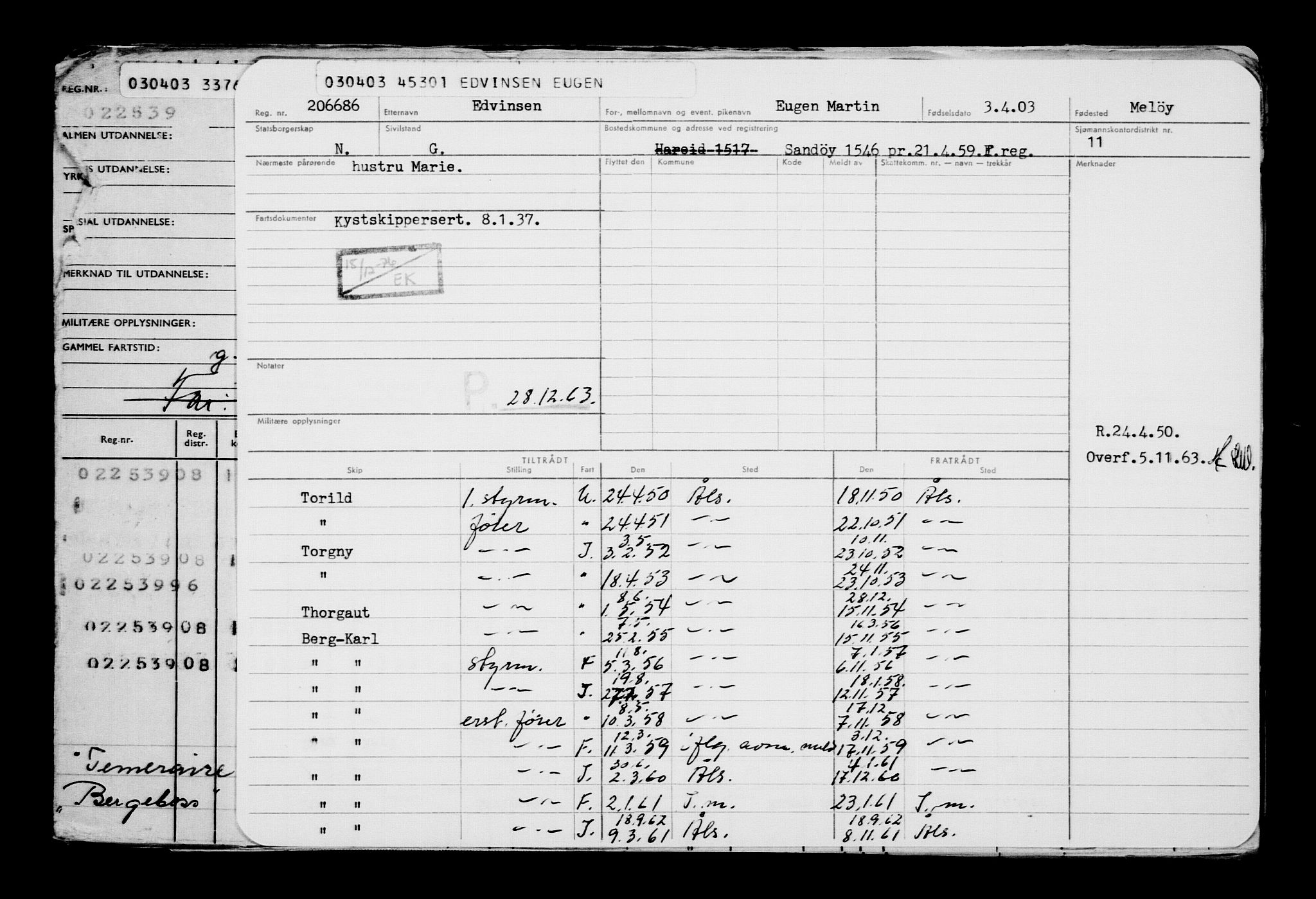 Direktoratet for sjømenn, AV/RA-S-3545/G/Gb/L0048: Hovedkort, 1903, s. 572