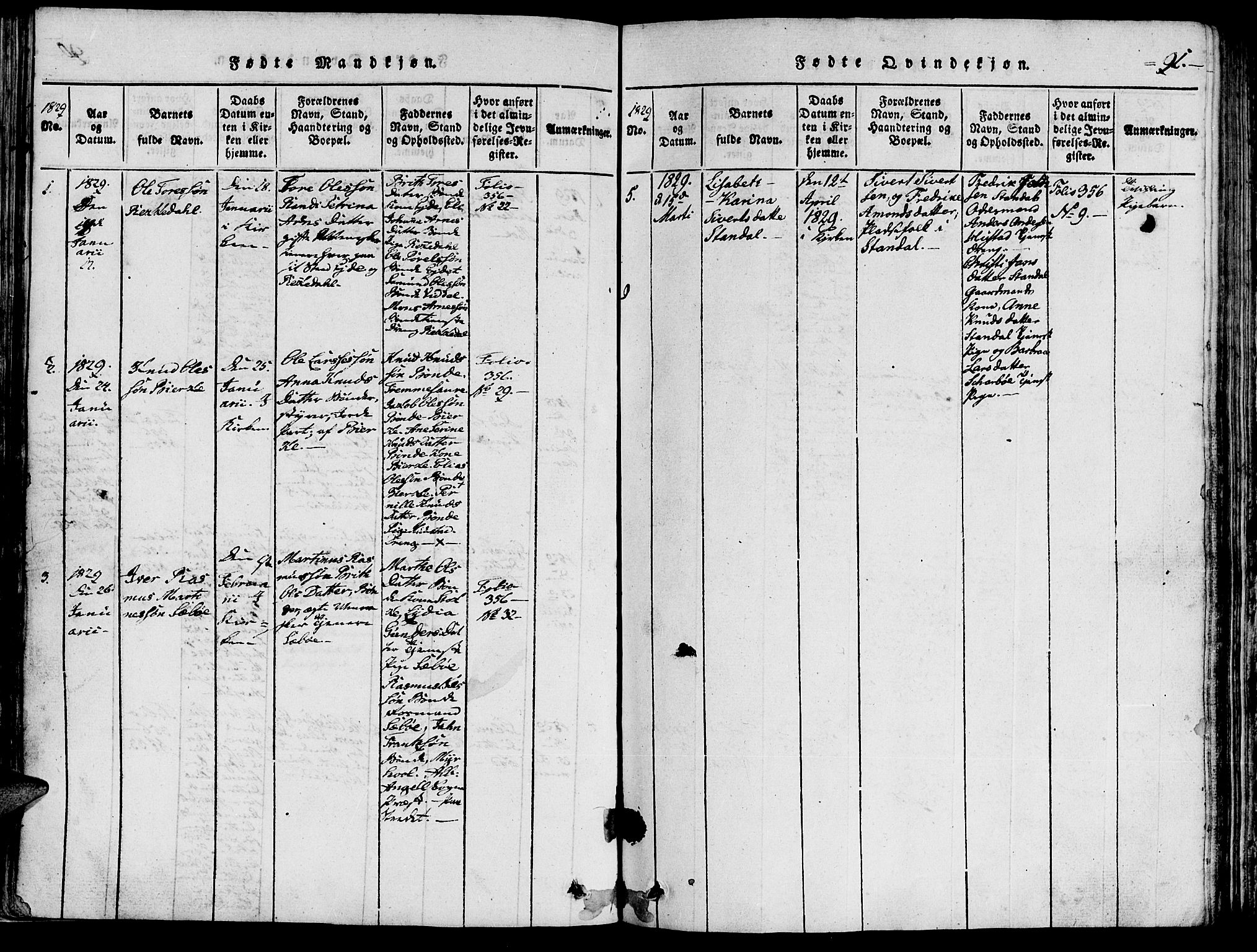 Ministerialprotokoller, klokkerbøker og fødselsregistre - Møre og Romsdal, SAT/A-1454/515/L0207: Ministerialbok nr. 515A03, 1819-1829, s. 91