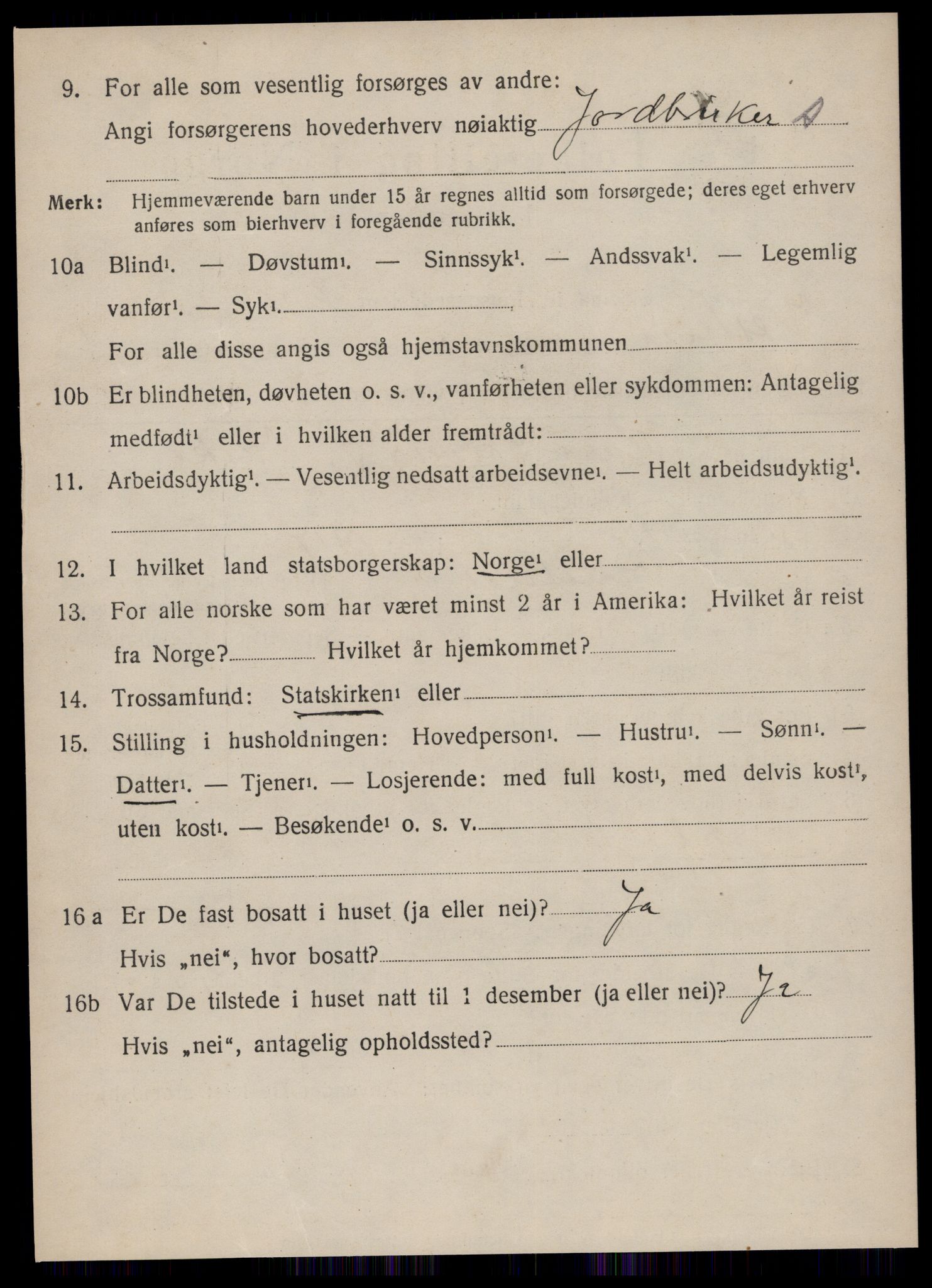 SAT, Folketelling 1920 for 1535 Vestnes herred, 1920, s. 1716