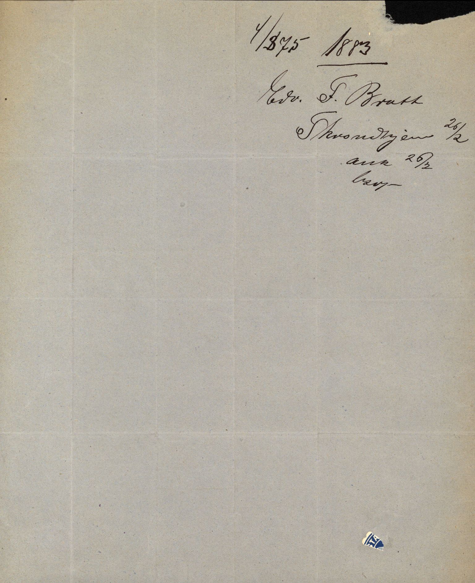 Pa 63 - Østlandske skibsassuranceforening, VEMU/A-1079/G/Ga/L0015/0007: Havaridokumenter / Jil, B.M. Width, Luca, Flora, Drammen, 1882, s. 28