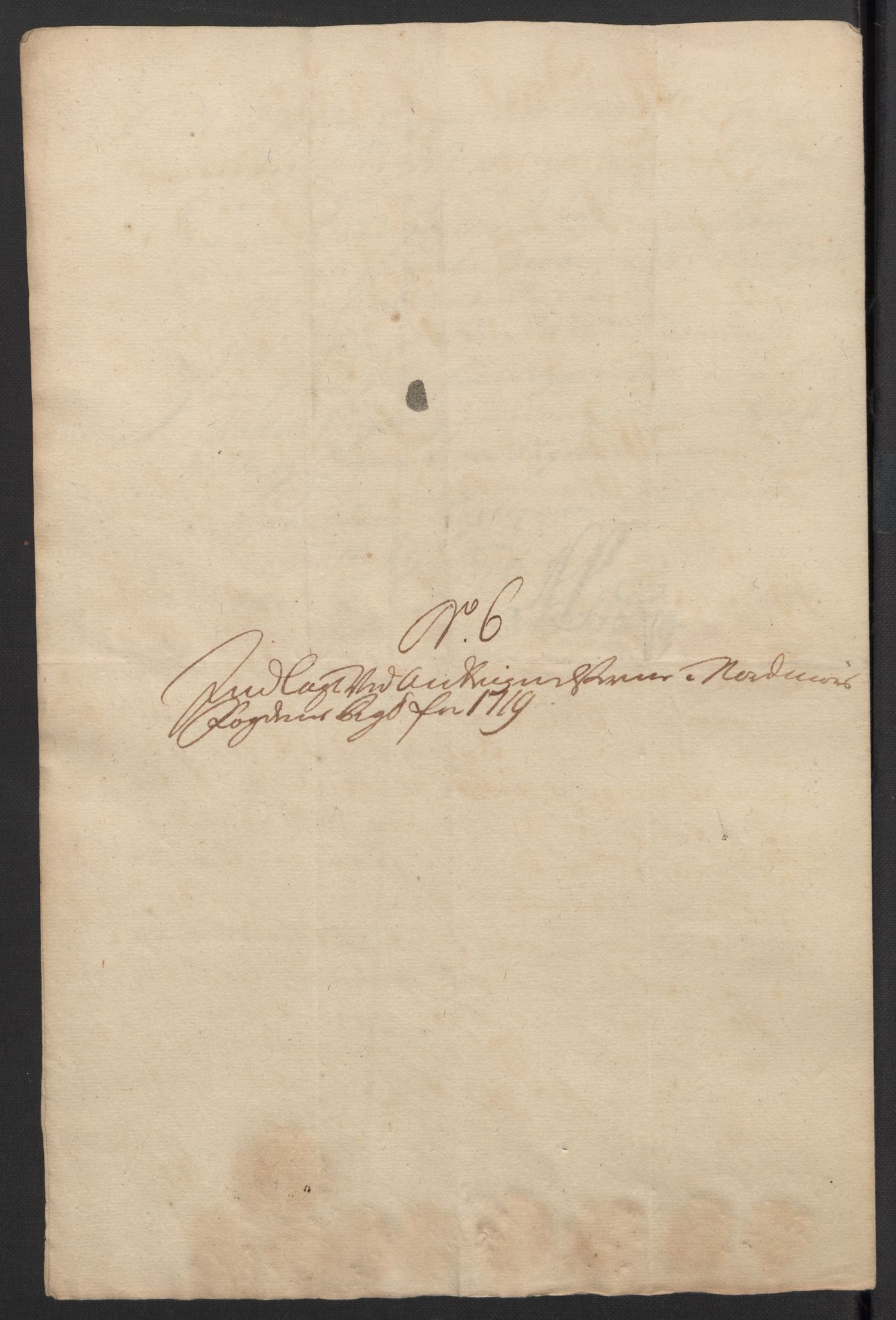 Rentekammeret inntil 1814, Reviderte regnskaper, Fogderegnskap, AV/RA-EA-4092/R56/L3752: Fogderegnskap Nordmøre, 1719, s. 325