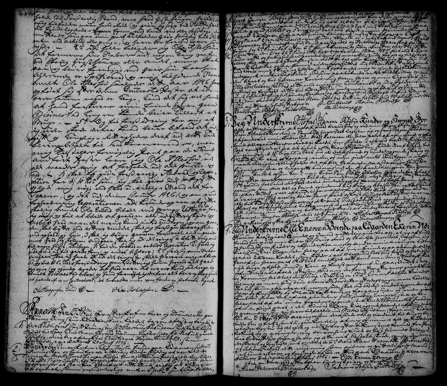 Lier, Røyken og Hurum sorenskriveri, SAKO/A-89/G/Ga/Gaa/L0002: Pantebok nr. II, 1725-1755, s. 425