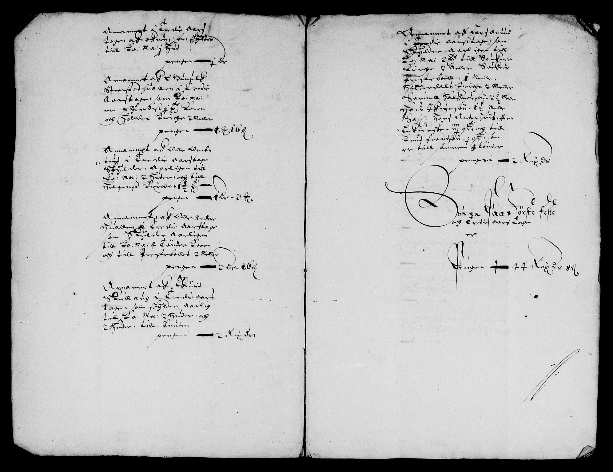 Rentekammeret inntil 1814, Reviderte regnskaper, Lensregnskaper, AV/RA-EA-5023/R/Rb/Rbp/L0046: Bratsberg len, 1658-1660