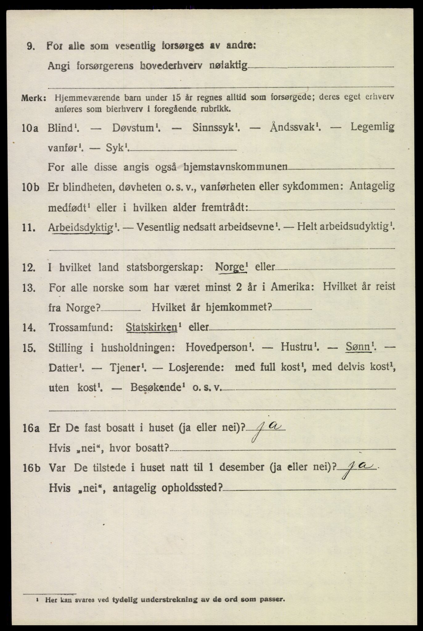 SAH, Folketelling 1920 for 0433 Øvre Rendal herred, 1920, s. 1294