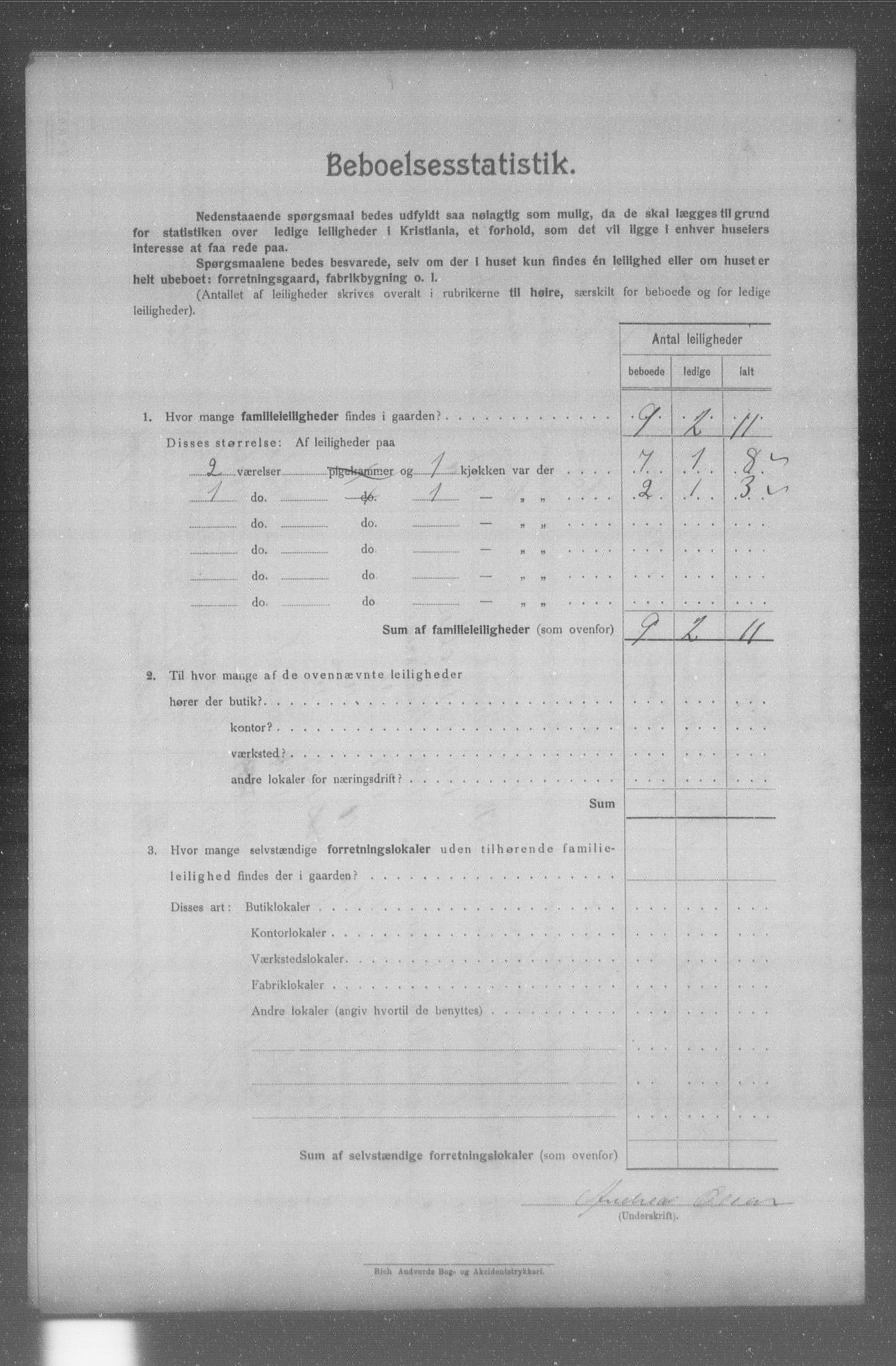 OBA, Kommunal folketelling 31.12.1904 for Kristiania kjøpstad, 1904, s. 9539
