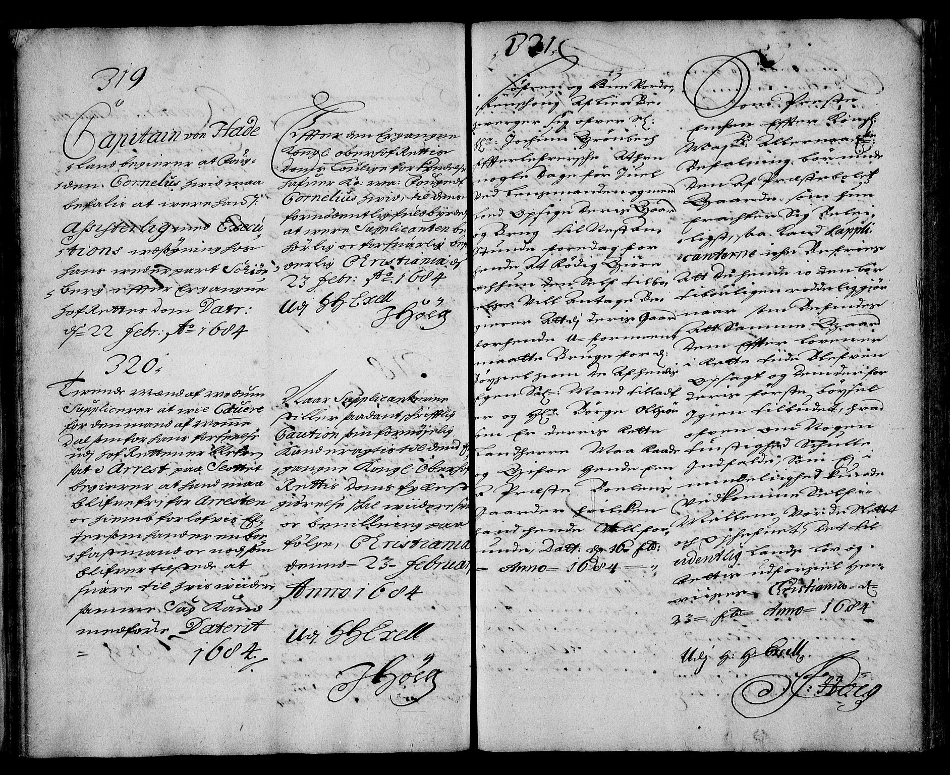 Stattholderembetet 1572-1771, AV/RA-EA-2870/Ae/L0001: Supplikasjons- og resolusjonsprotokoll, 1683-1684