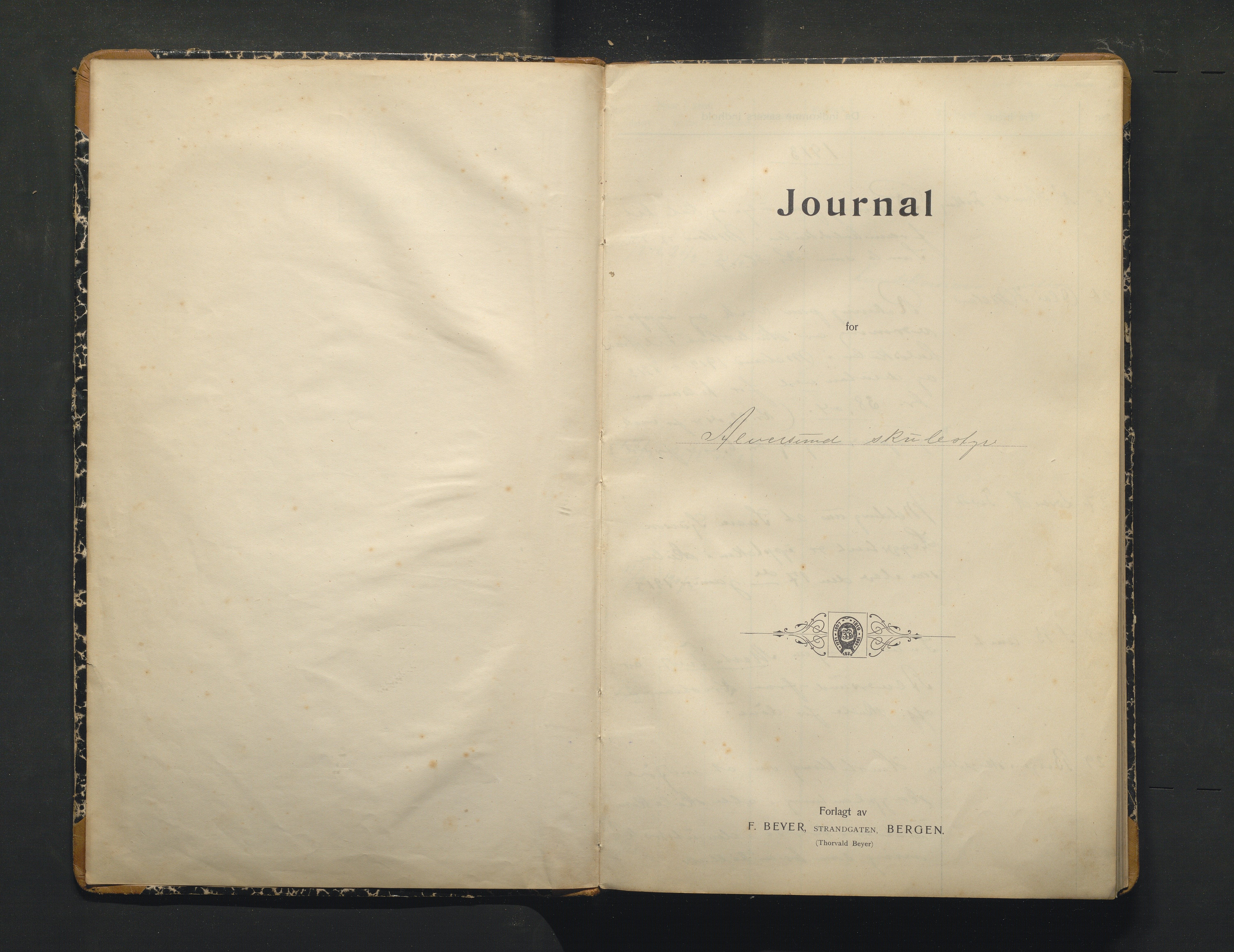 Alversund kommune. Skulestyret, IKAH/1257-211/C/Ca/L0003: Brevjournal for Alversund skulestyre, 1913-1915