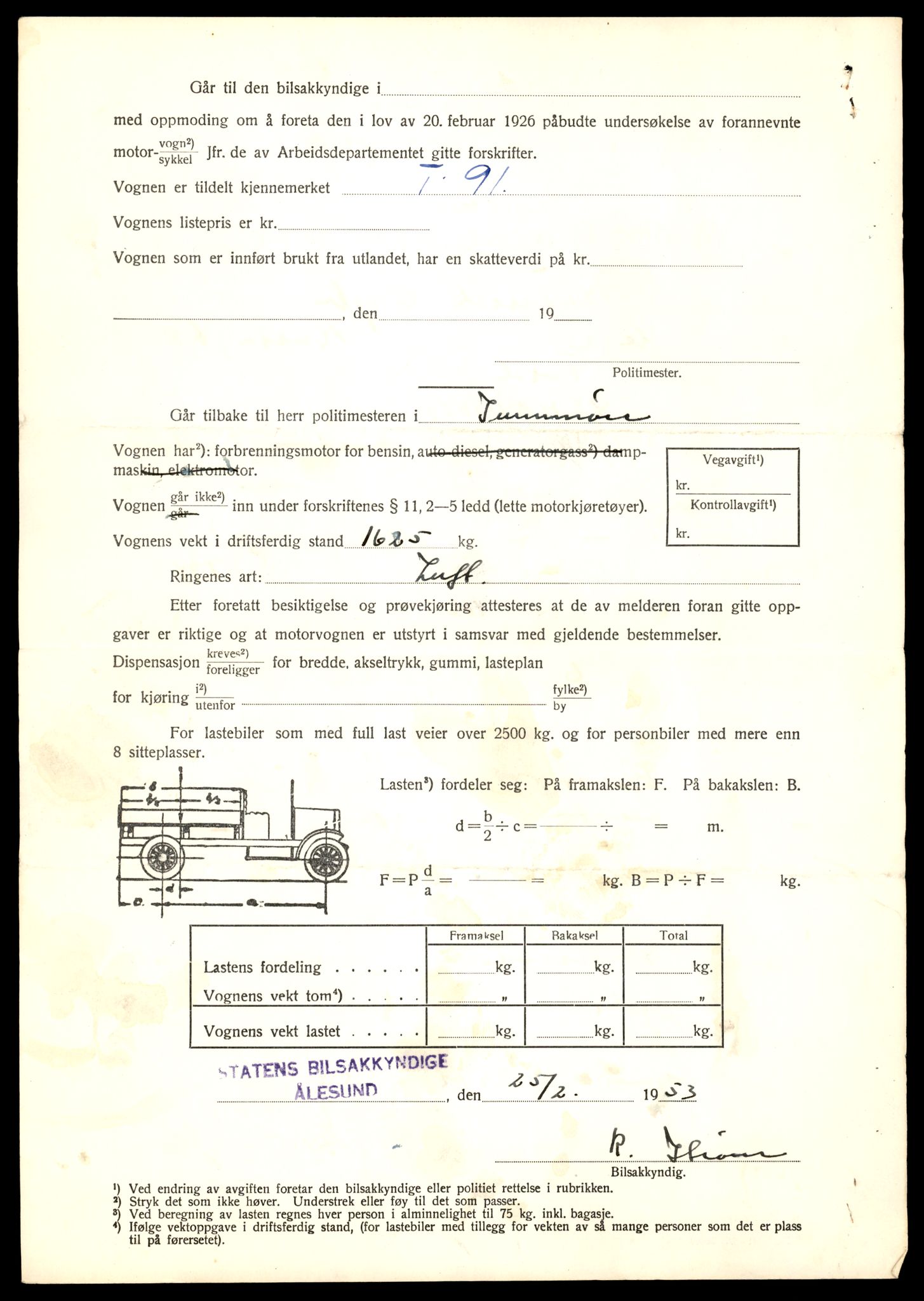 Møre og Romsdal vegkontor - Ålesund trafikkstasjon, AV/SAT-A-4099/F/Fe/L0043: Registreringskort for kjøretøy T 14080 - T 14204, 1927-1998, s. 876