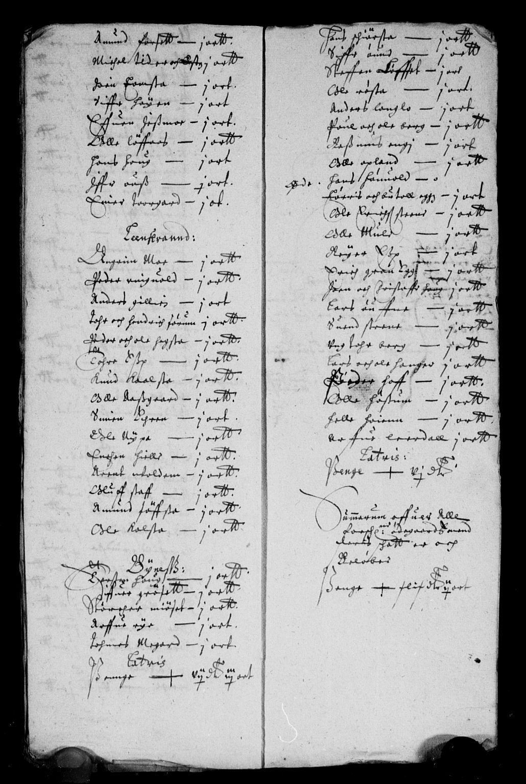 Rentekammeret inntil 1814, Reviderte regnskaper, Lensregnskaper, AV/RA-EA-5023/R/Rb/Rbw/L0076: Trondheim len, 1642-1643