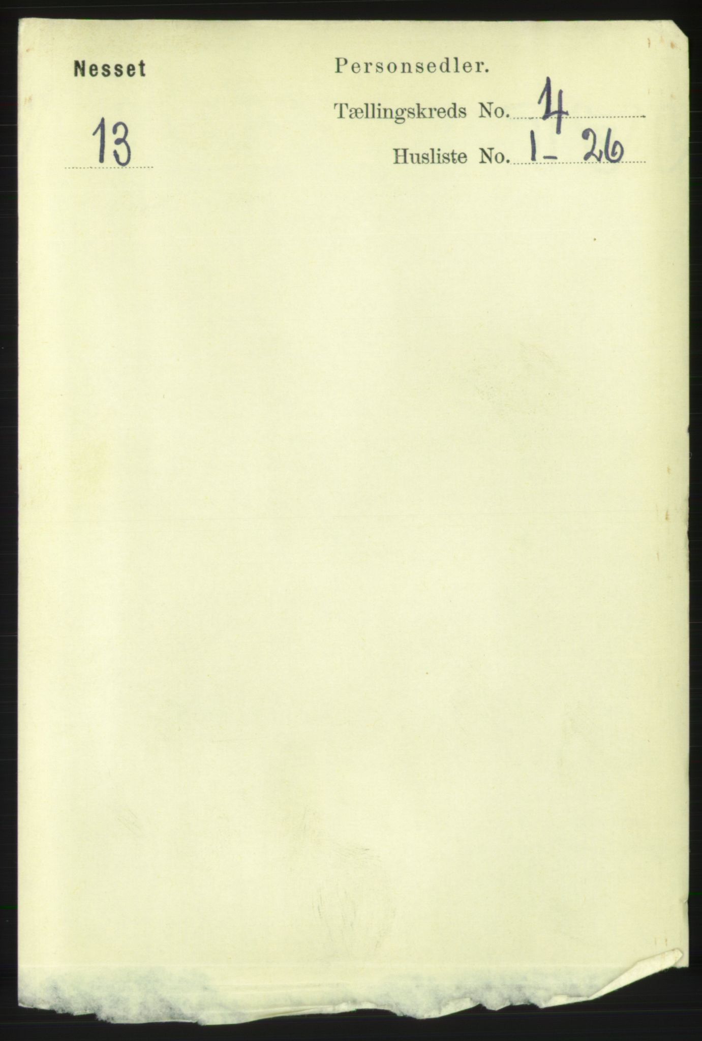 RA, Folketelling 1891 for 1543 Nesset herred, 1891, s. 1691