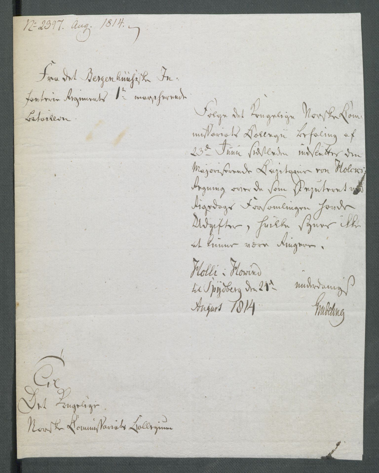 5. departement for finans-, handels- og tollfaget, RA/S-3893/C/Cb/L0014: Regninger fra Riksforsamlingens deputerede, 1814, s. 105