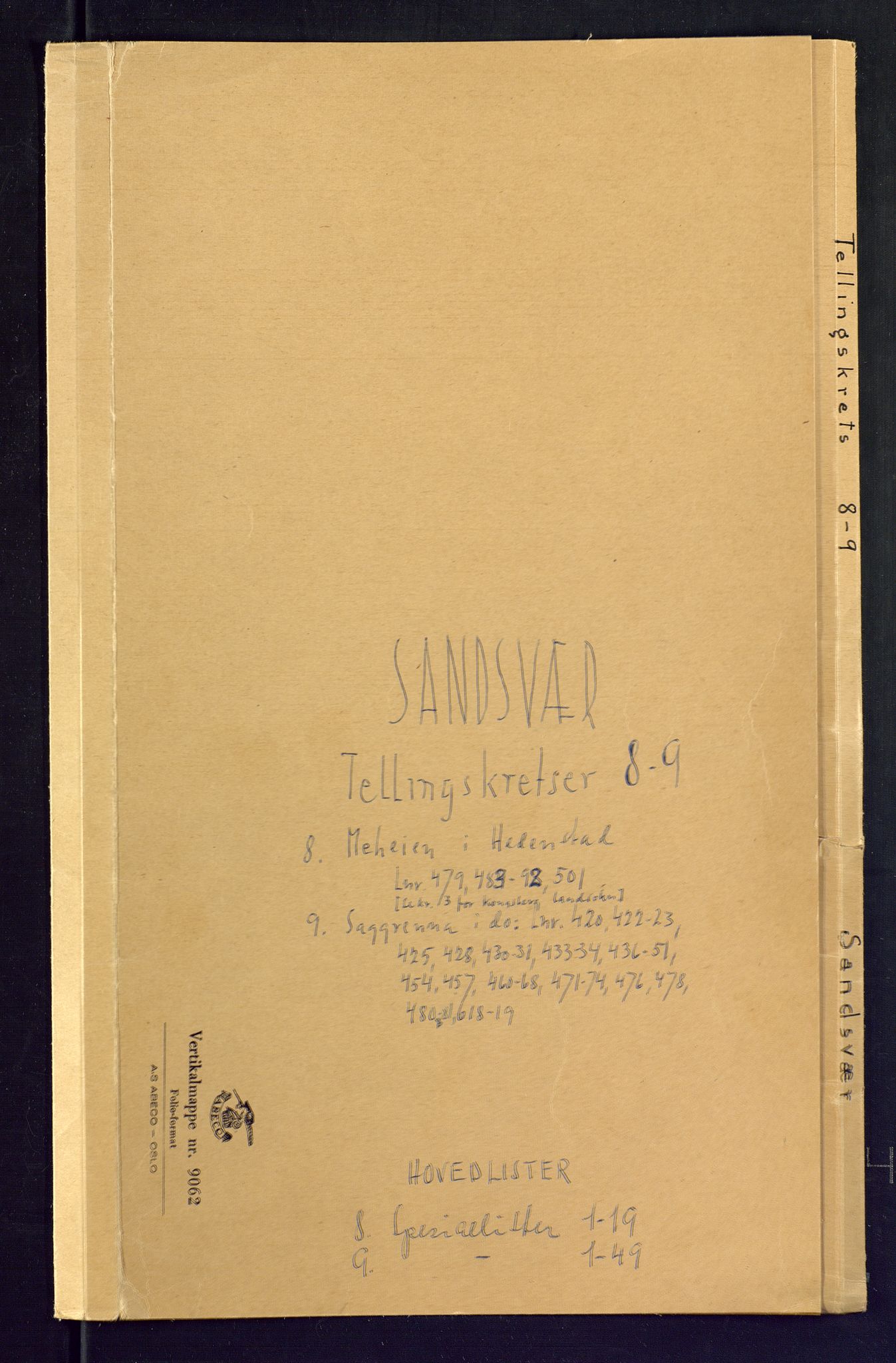 SAKO, Folketelling 1875 for 0629P Sandsvær prestegjeld, 1875, s. 48