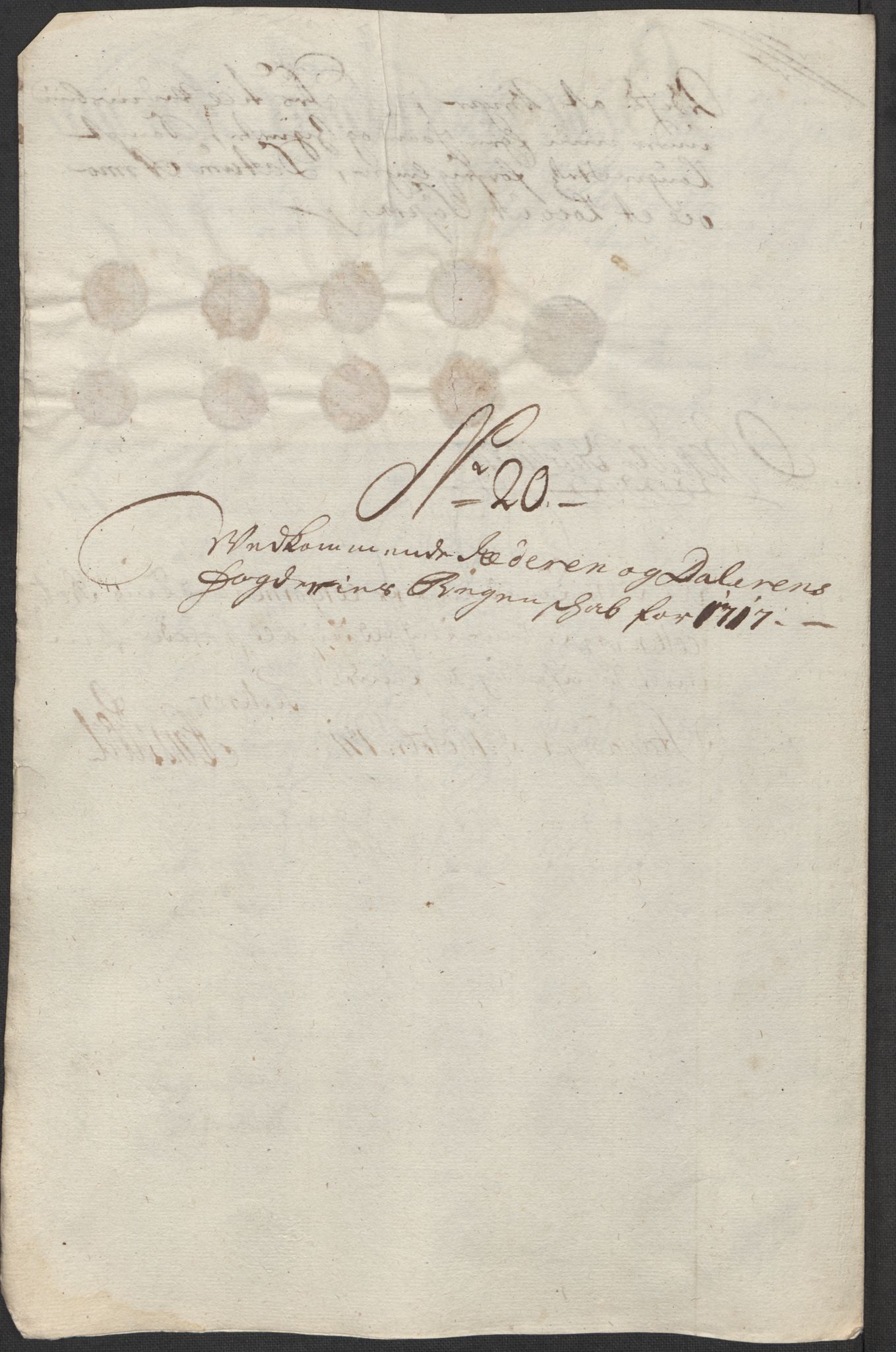 Rentekammeret inntil 1814, Reviderte regnskaper, Fogderegnskap, AV/RA-EA-4092/R46/L2742: Fogderegnskap Jæren og Dalane, 1717, s. 113