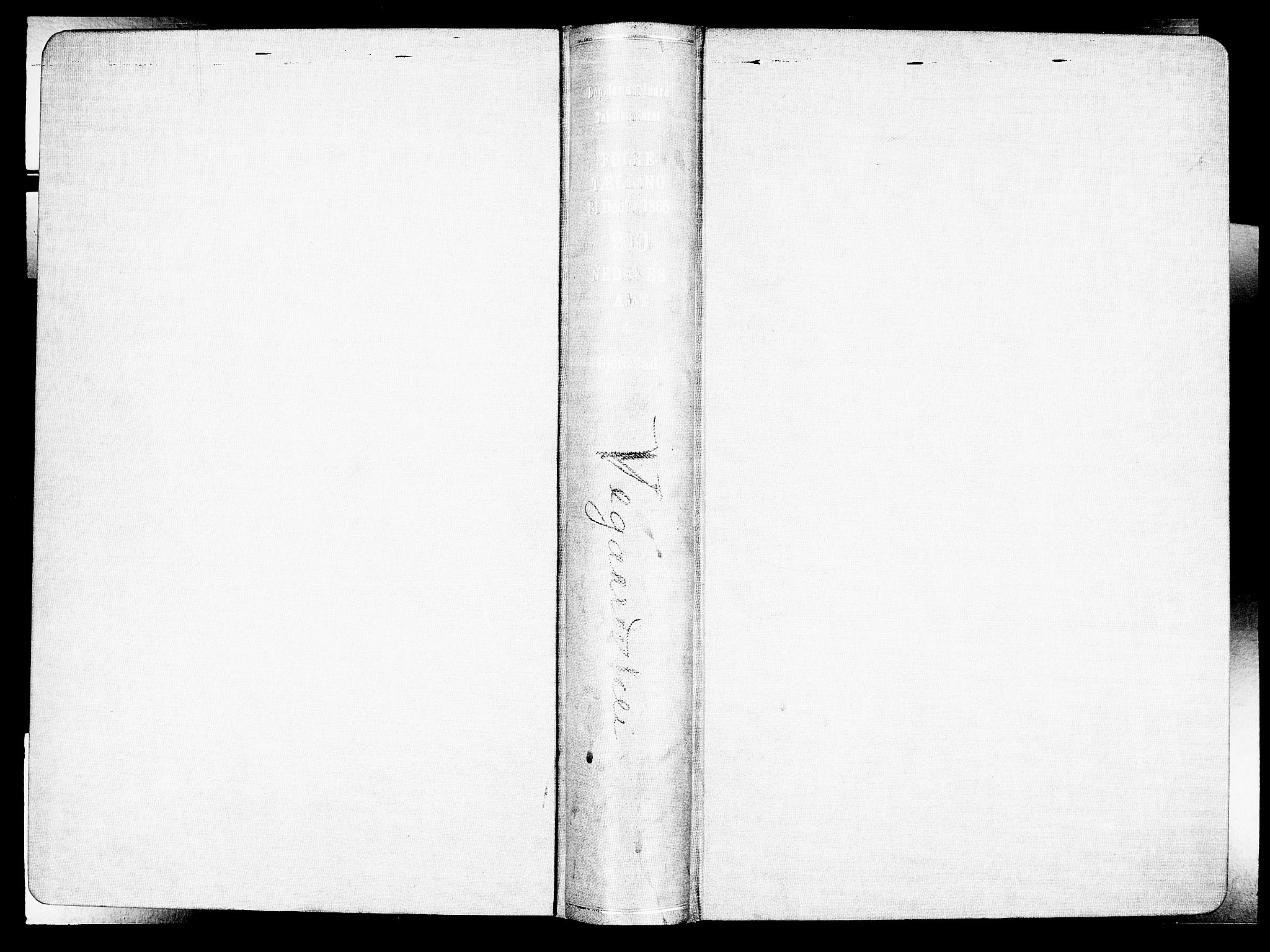 RA, Folketelling 1865 for 0911P Gjerstad prestegjeld, 1865, s. 2