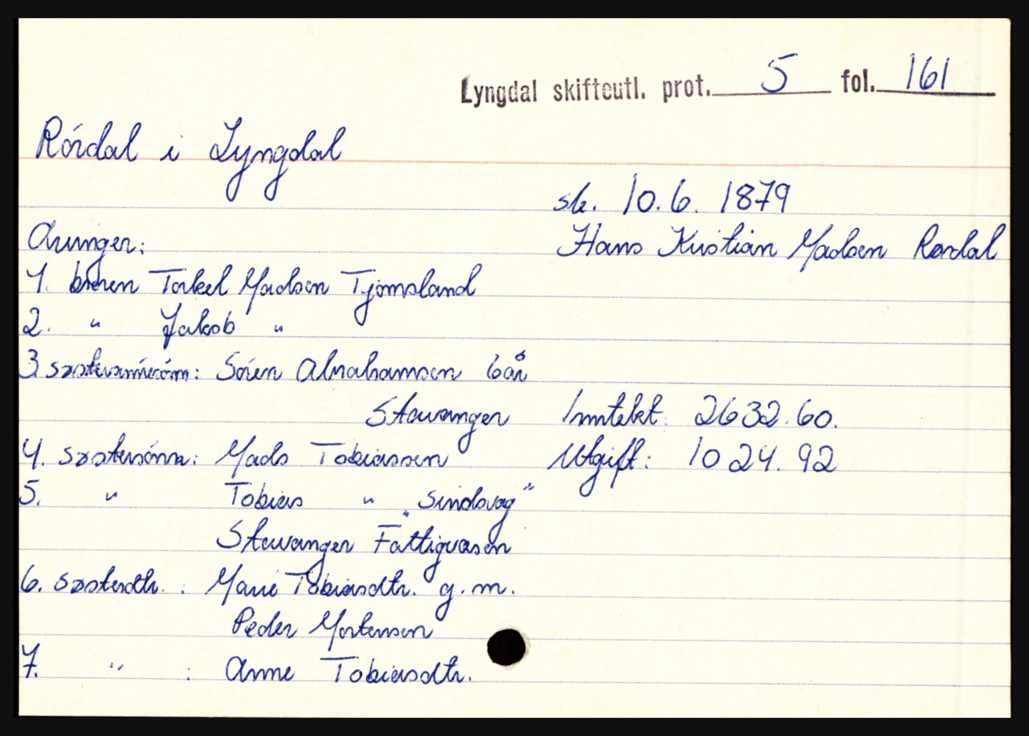 Lyngdal sorenskriveri, AV/SAK-1221-0004/H, s. 9273