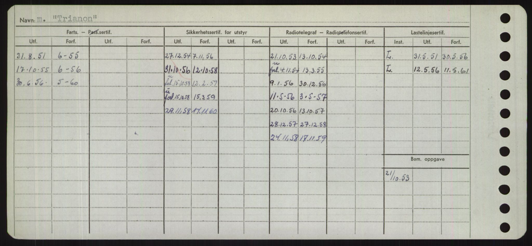 Sjøfartsdirektoratet med forløpere, Skipsmålingen, RA/S-1627/H/Hd/L0039: Fartøy, Ti-Tø, s. 562