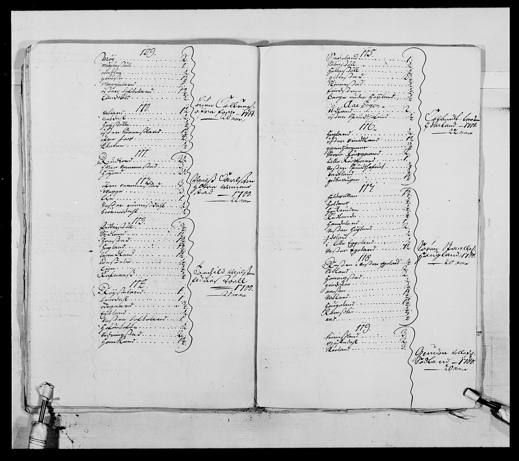 Kommanderende general (KG I) med Det norske krigsdirektorium, AV/RA-EA-5419/E/Ea/L0521: Vesterlenske regiment, 1662-1700, s. 445