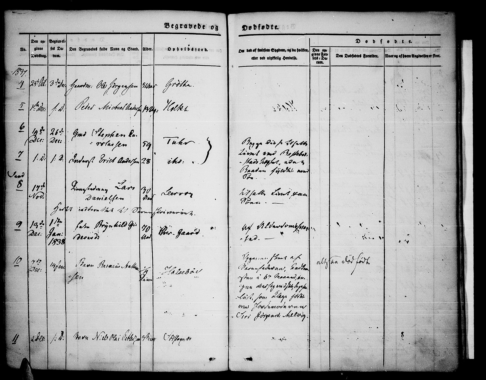 Trondenes sokneprestkontor, AV/SATØ-S-1319/H/Ha/L0007kirke: Ministerialbok nr. 7, 1827-1841