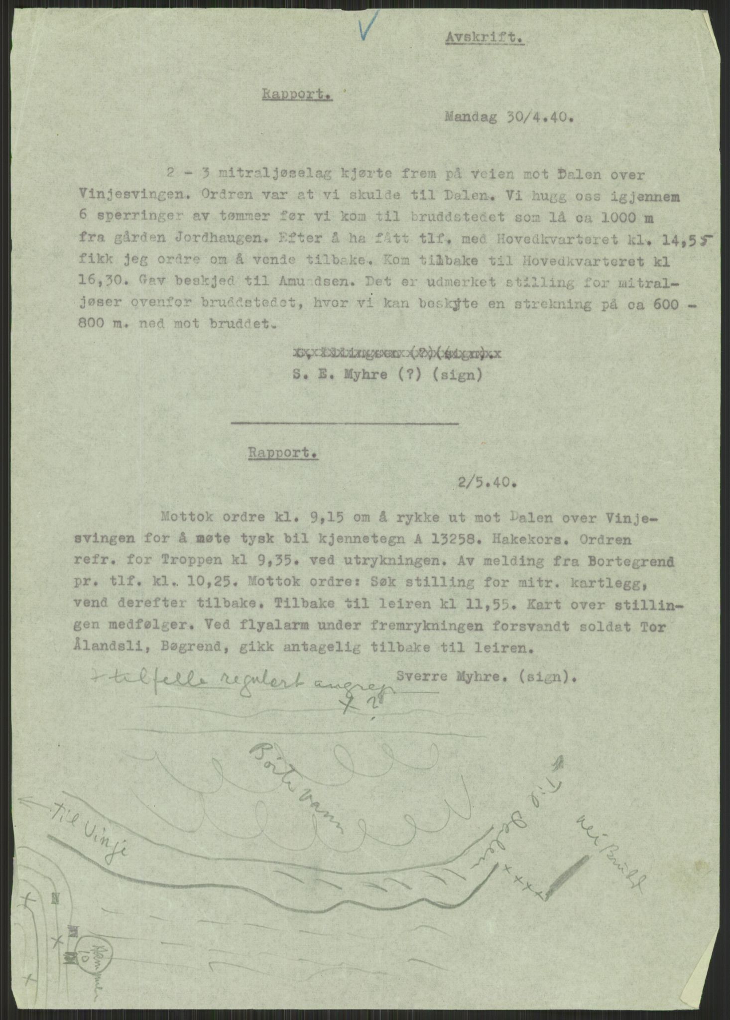 Forsvaret, Forsvarets krigshistoriske avdeling, RA/RAFA-2017/Y/Yb/L0053: II-C-11-130  -  1. Divisjon, 1940, s. 531