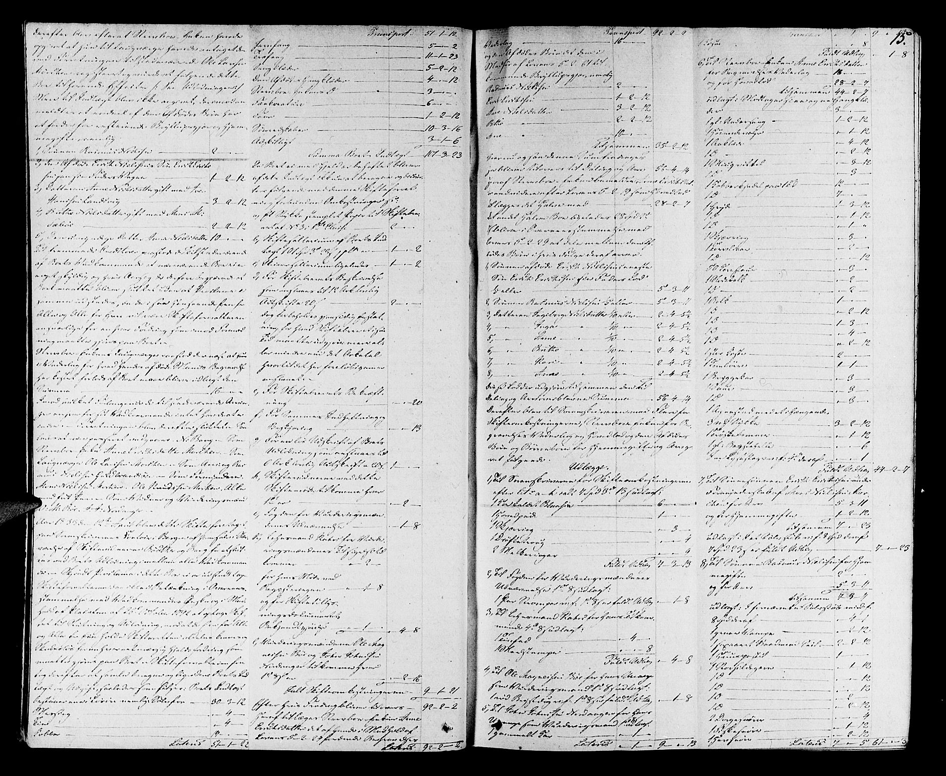 Nordhordland sorenskrivar, AV/SAB-A-2901/1/H/Ha/L0019: Skifteprotokollar Nordhordland , 1833-1837, s. 14b-15a