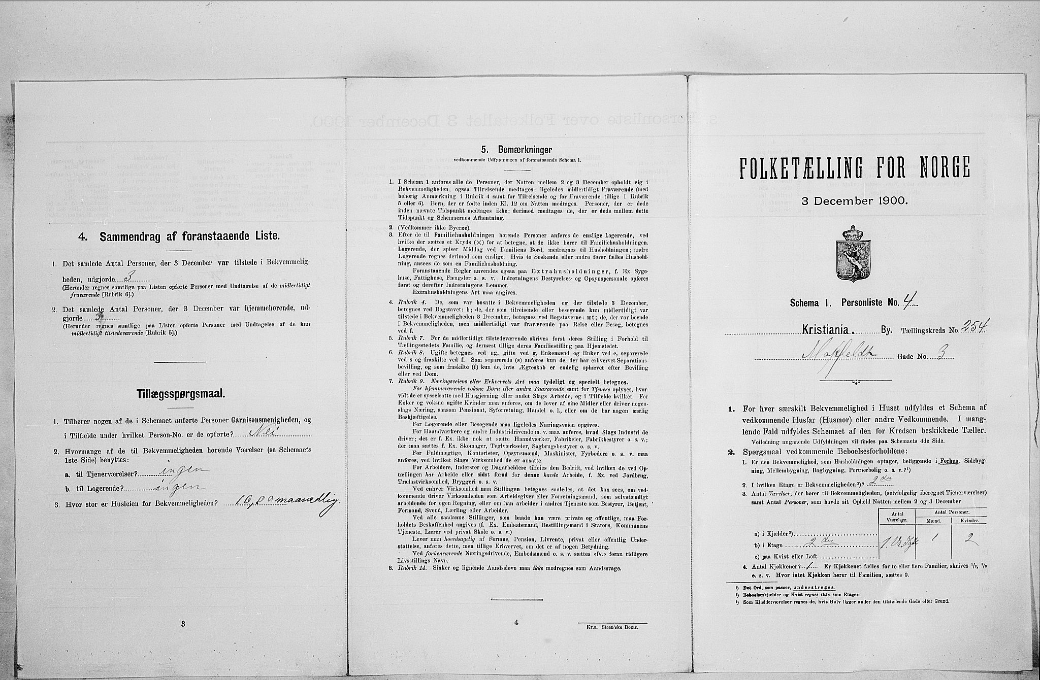 SAO, Folketelling 1900 for 0301 Kristiania kjøpstad, 1900, s. 59653