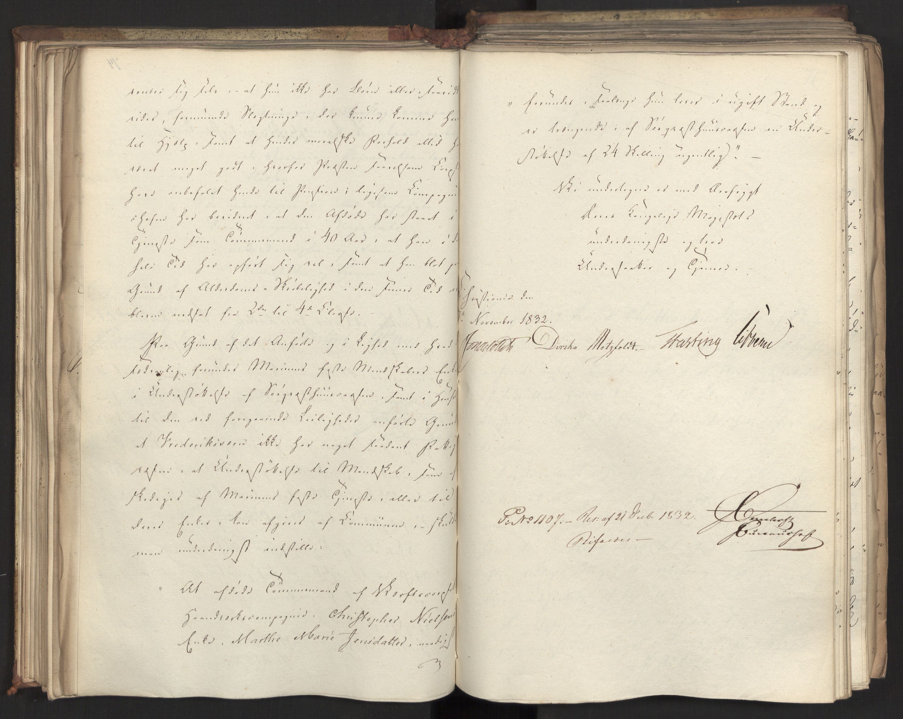 Statsrådsavdelingen i Stockholm, AV/RA-S-1003/D/Da/L0081: Regjeringsinnstillinger nr. 2700-2857, 1832, s. 140