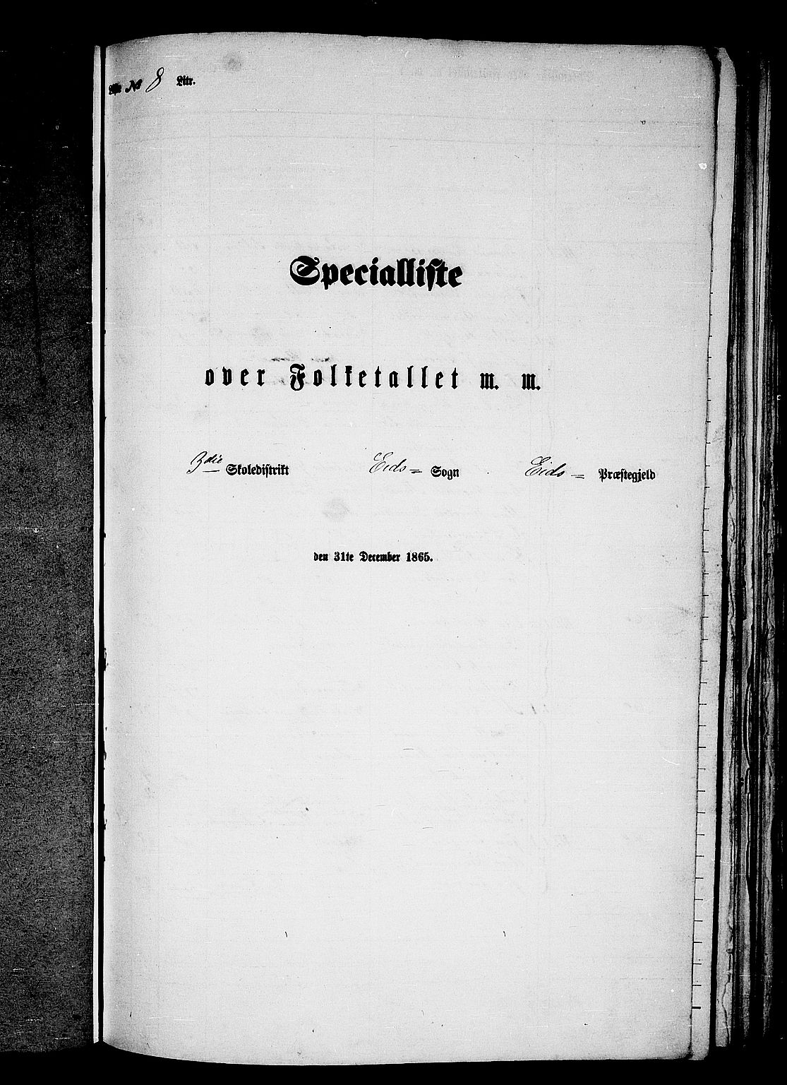 RA, Folketelling 1865 for 1443P Eid prestegjeld, 1865, s. 117