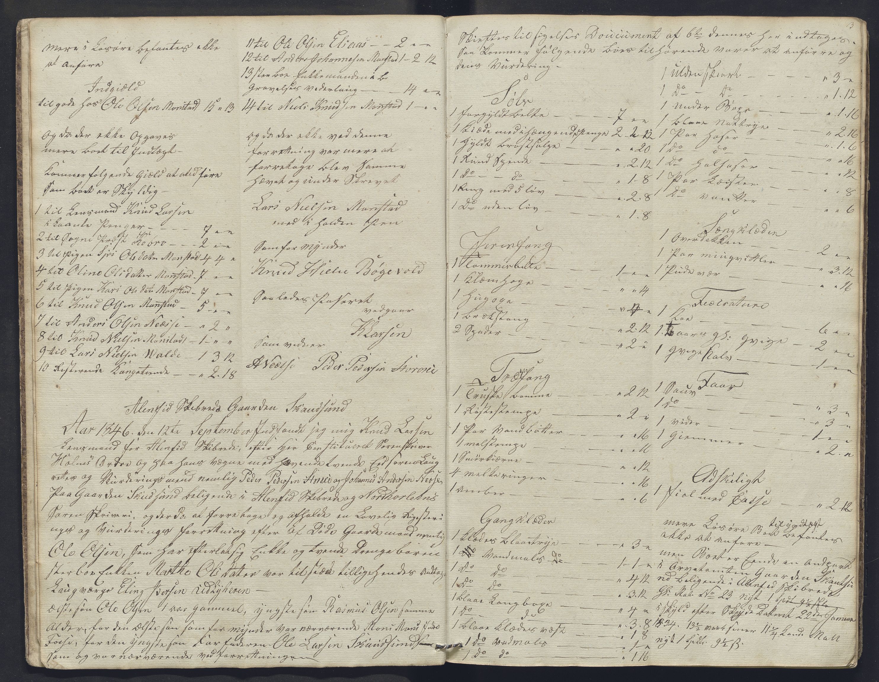 Nordhordland sorenskrivar, SAB/A-2901/1/H/Hb/L0003: Registreringsprotokollar, 1846-1852, s. 3