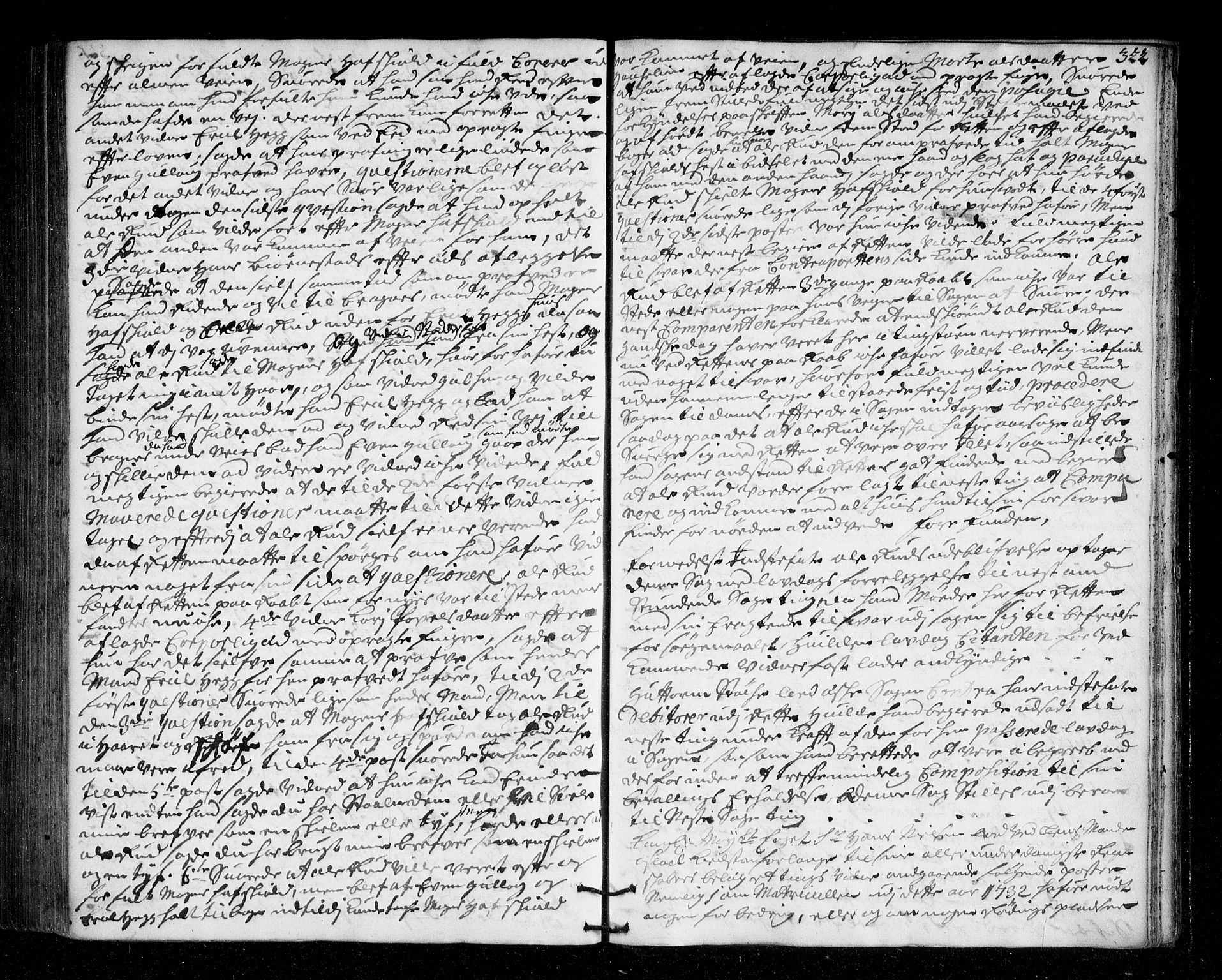 Lier, Røyken og Hurum sorenskriveri, SAKO/A-89/F/Fa/L0046: Tingbok, 1729-1733, s. 322