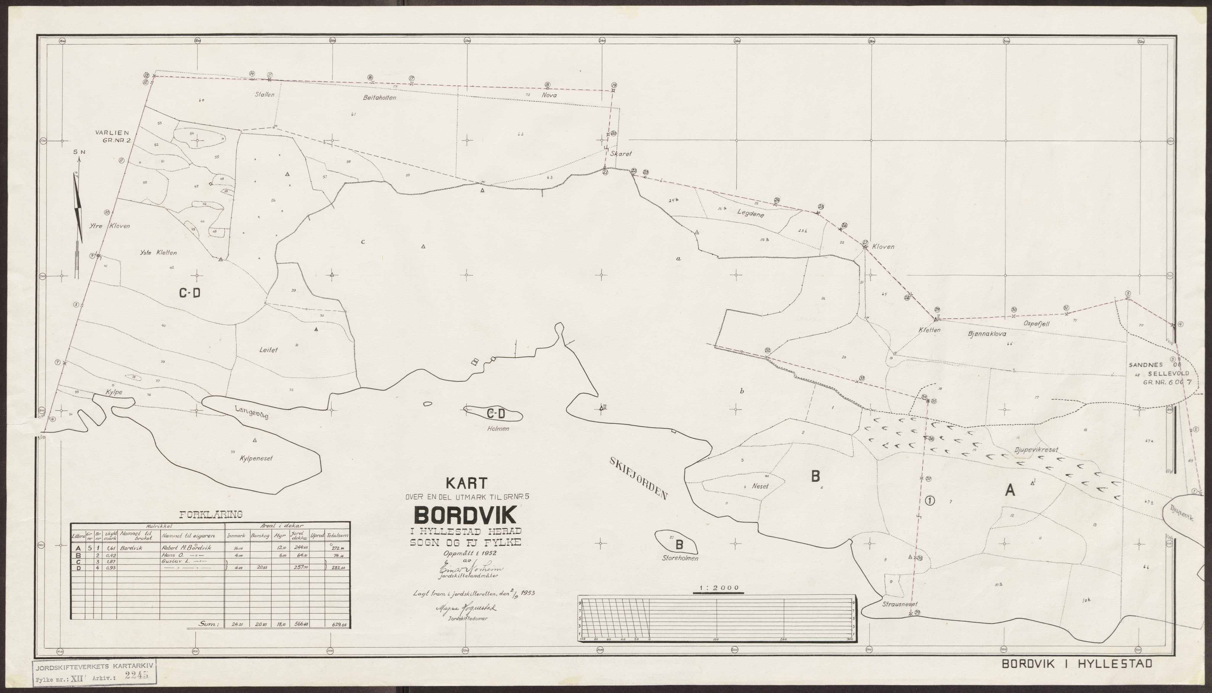 Jordskifteverkets kartarkiv, AV/RA-S-3929/T, 1859-1988, s. 2746