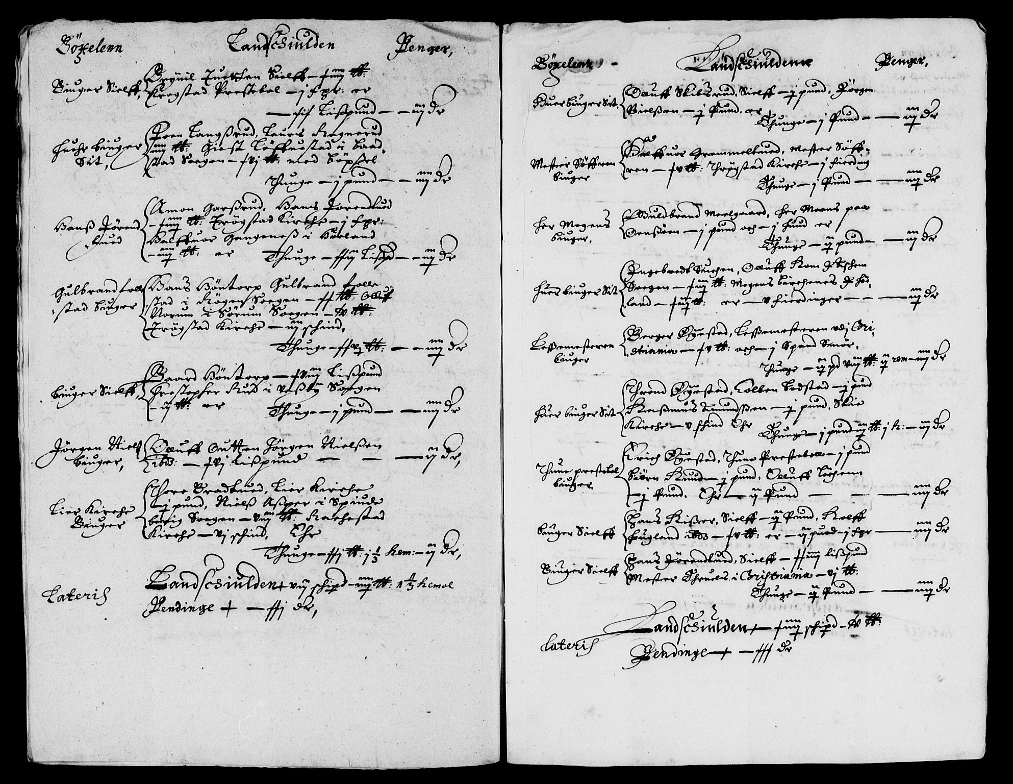 Rentekammeret inntil 1814, Reviderte regnskaper, Lensregnskaper, RA/EA-5023/R/Rb/Rba/L0217: Akershus len, 1653-1654