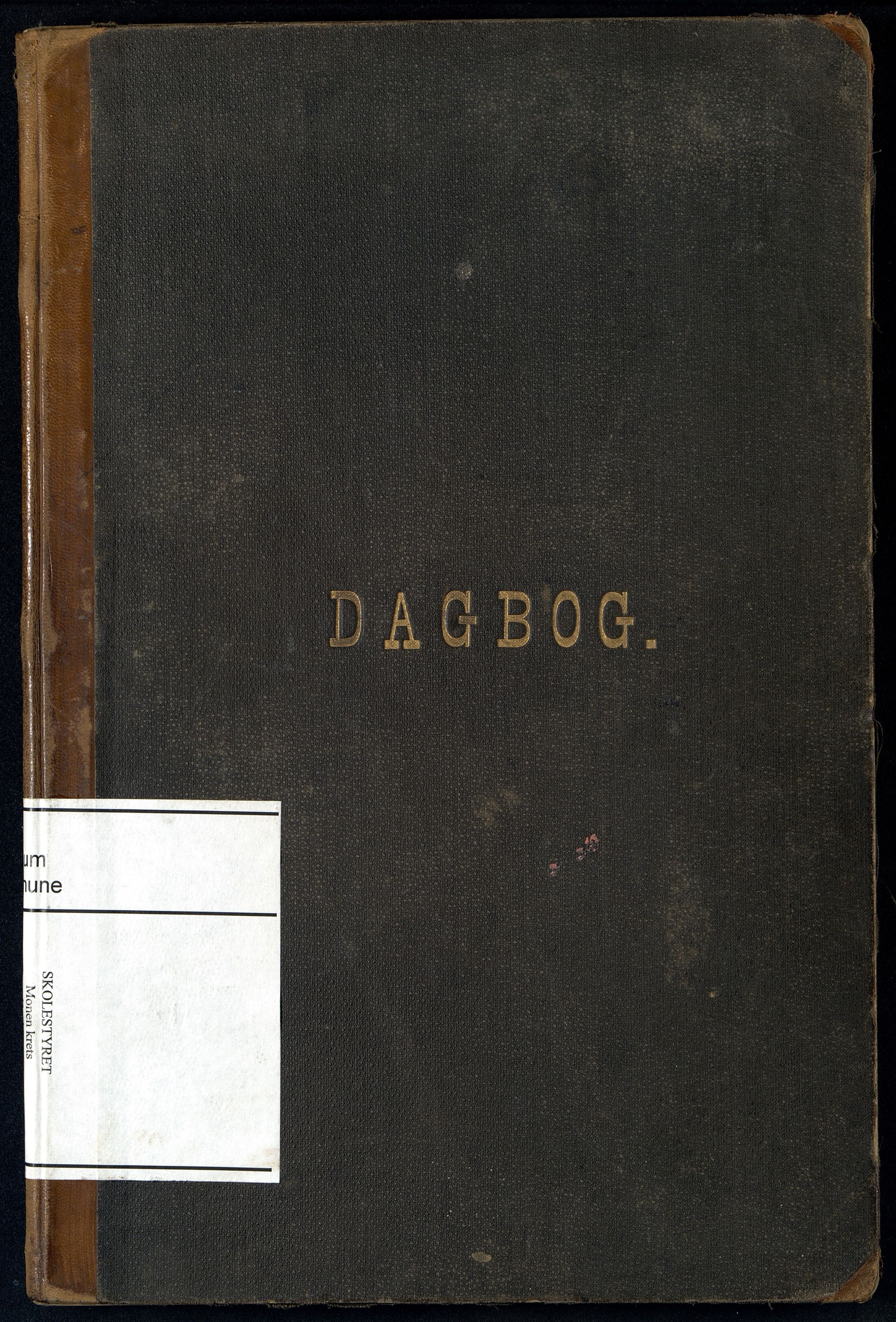 Holum kommune - Monen Skole, ARKSOR/1002HO551/I/L0003: Dagbok, 1893-1908