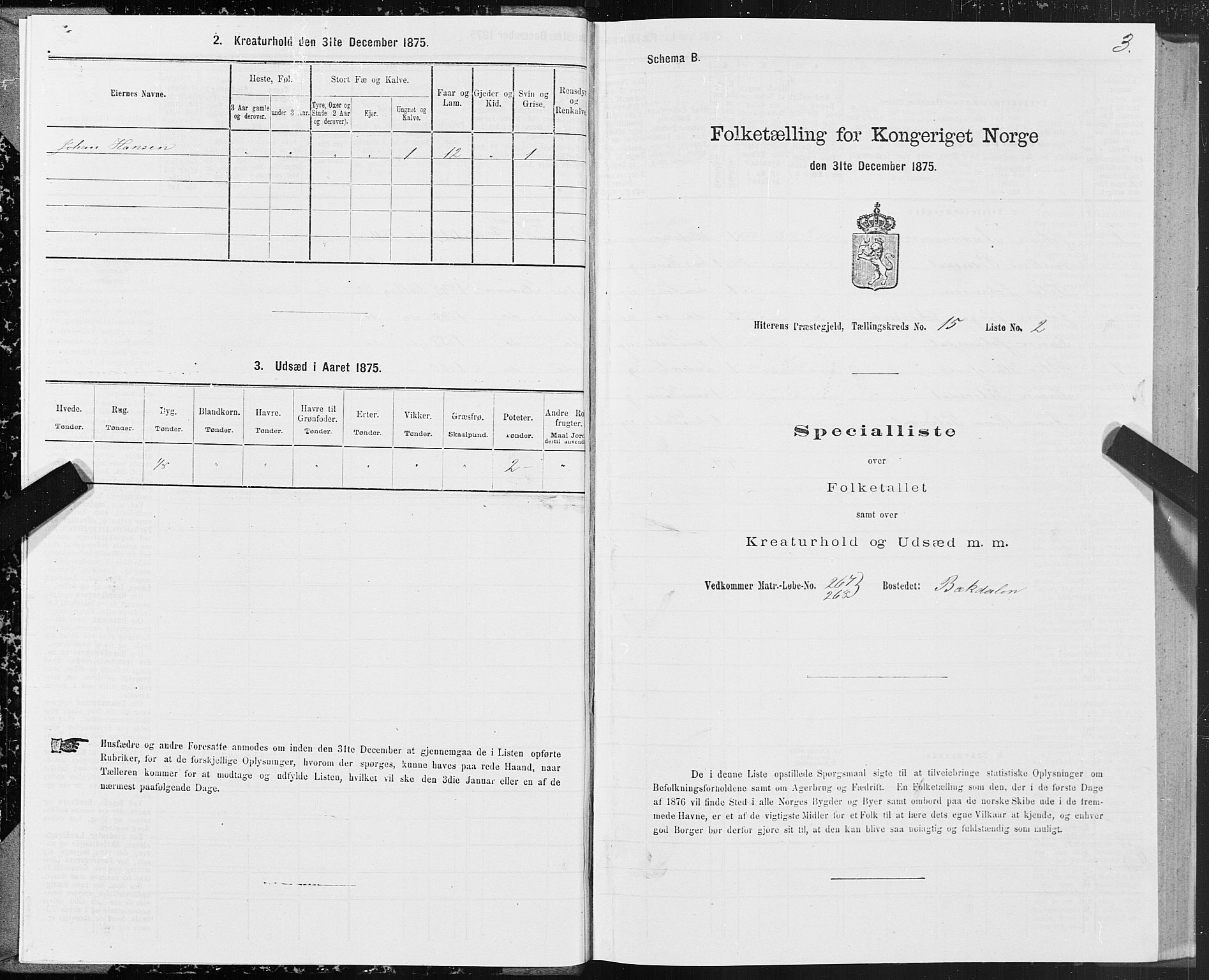 SAT, Folketelling 1875 for 1617P Hitra prestegjeld, 1875, s. 8003