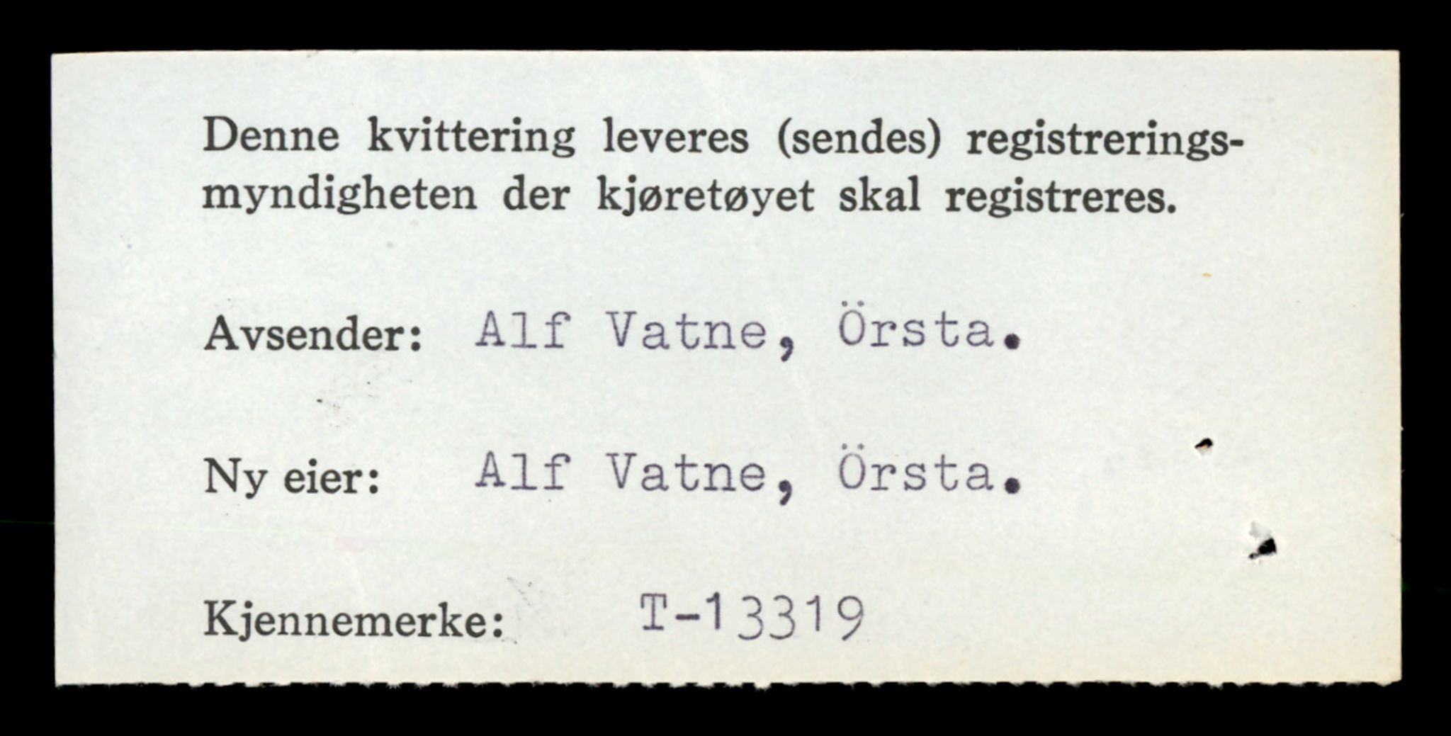 Møre og Romsdal vegkontor - Ålesund trafikkstasjon, AV/SAT-A-4099/F/Fe/L0038: Registreringskort for kjøretøy T 13180 - T 13360, 1927-1998, s. 2326