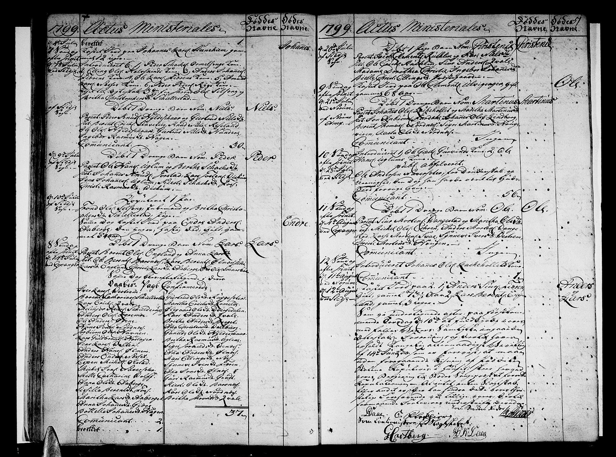 Sogndal sokneprestembete, AV/SAB-A-81301/H/Haa/Haaa/L0008: Ministerialbok nr. A 8, 1795-1809, s. 51