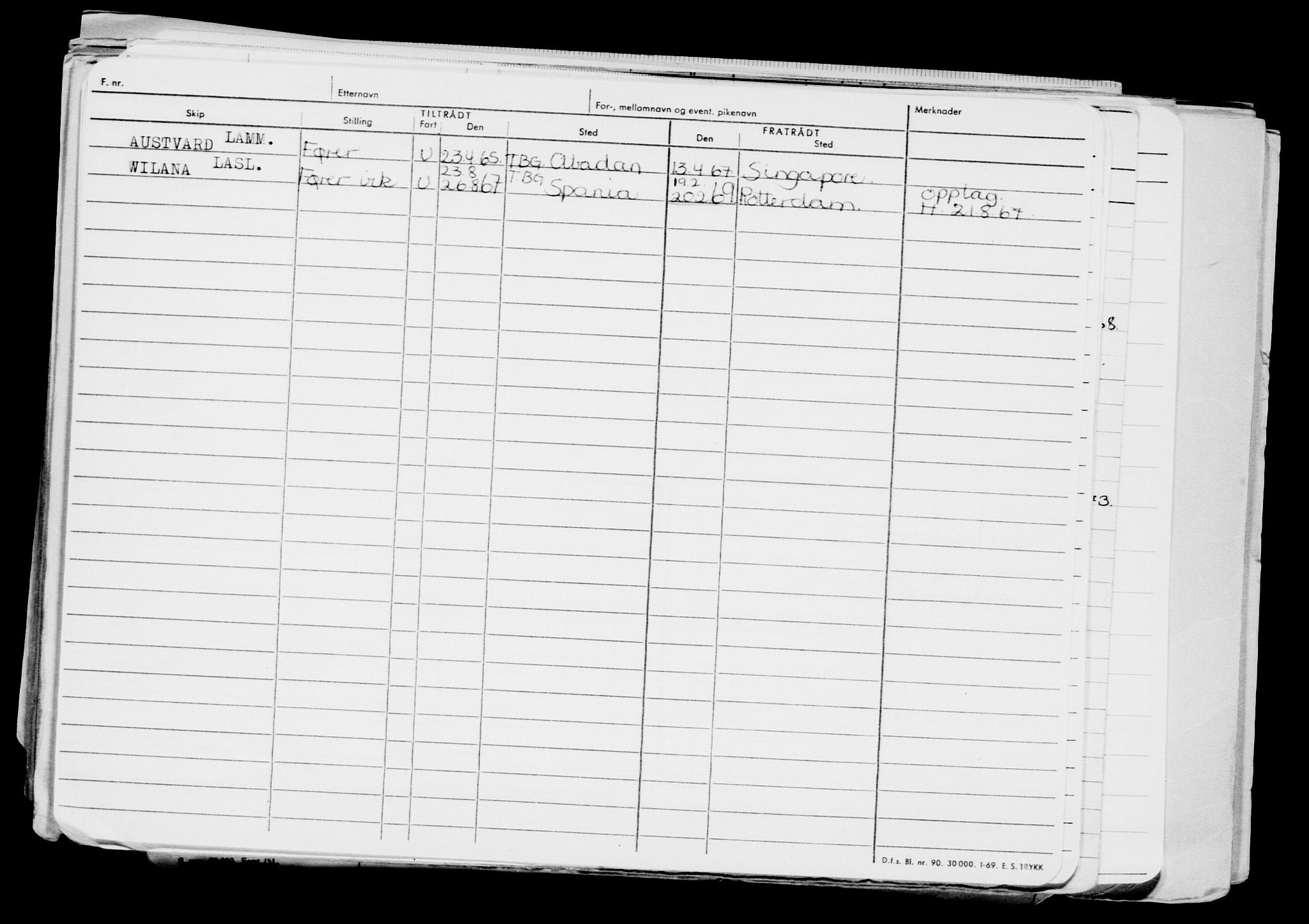 Direktoratet for sjømenn, AV/RA-S-3545/G/Gb/L0124: Hovedkort, 1914, s. 268