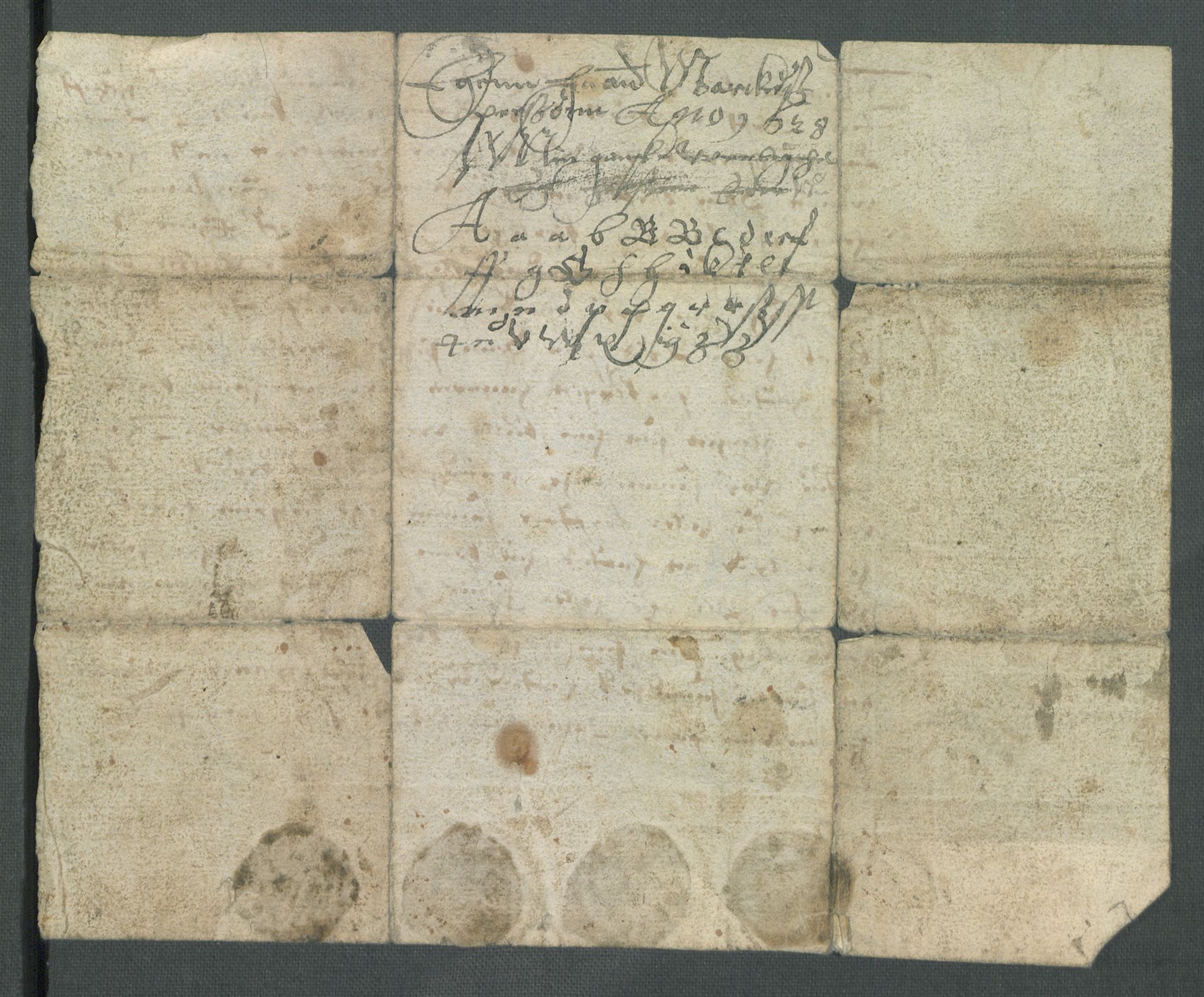 Riksarkivets diplomsamling, RA/EA-5965/F02/L0098: Dokumenter, 1594, s. 54