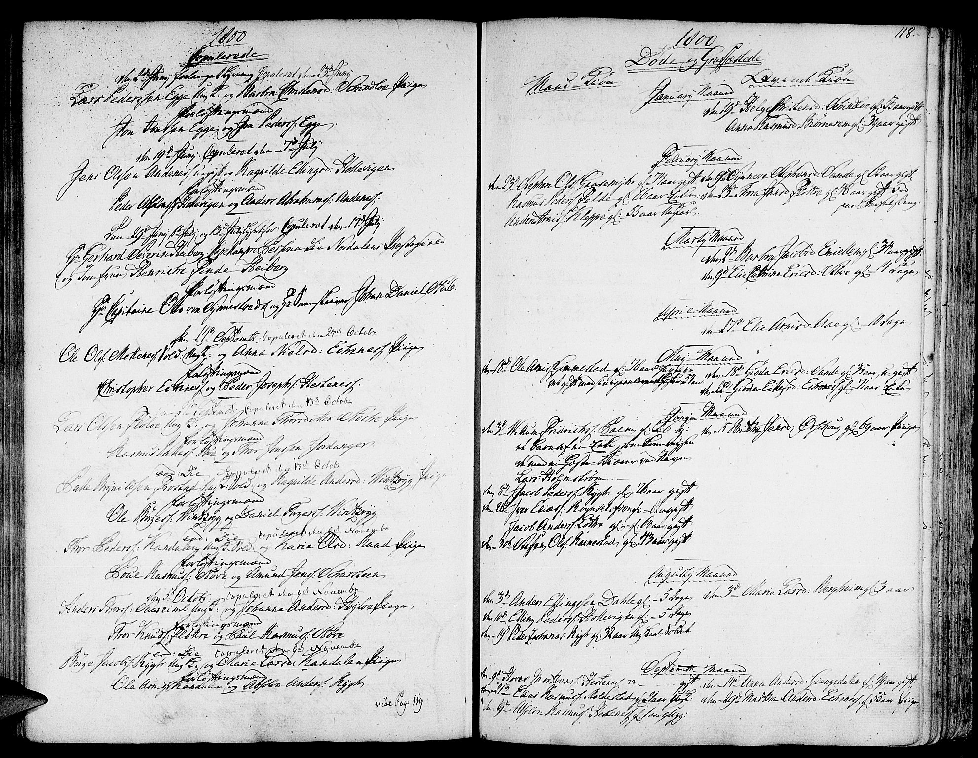 Gloppen sokneprestembete, AV/SAB-A-80101/H/Haa/Haaa/L0005: Ministerialbok nr. A 5, 1785-1815, s. 118