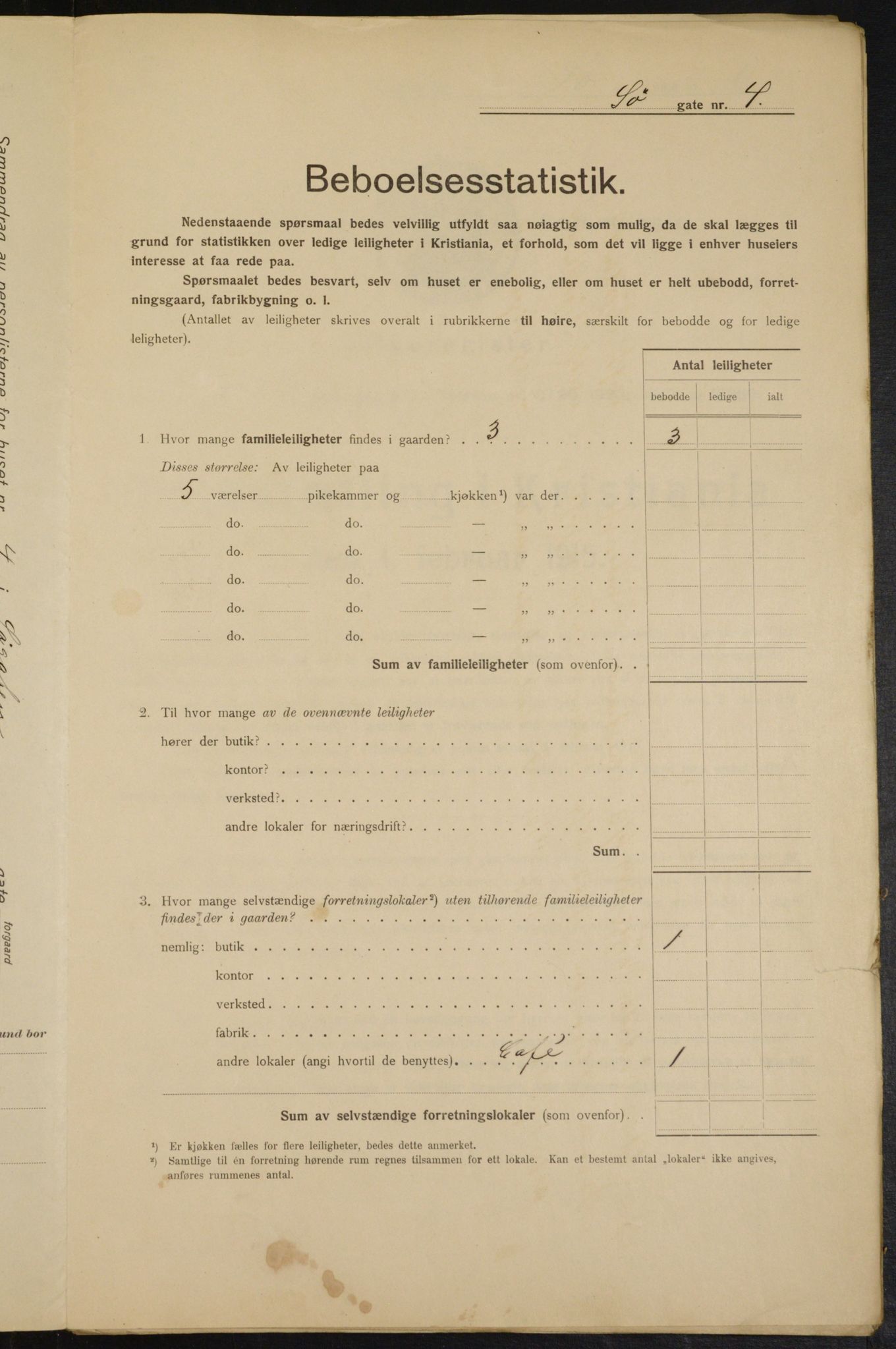 OBA, Kommunal folketelling 1.2.1915 for Kristiania, 1915, s. 94987